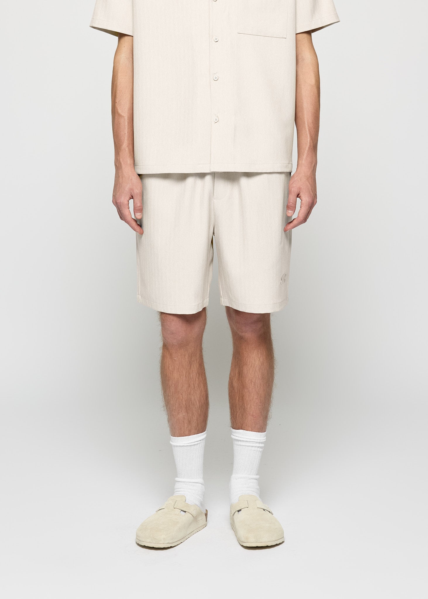 Herringbone Shorts
