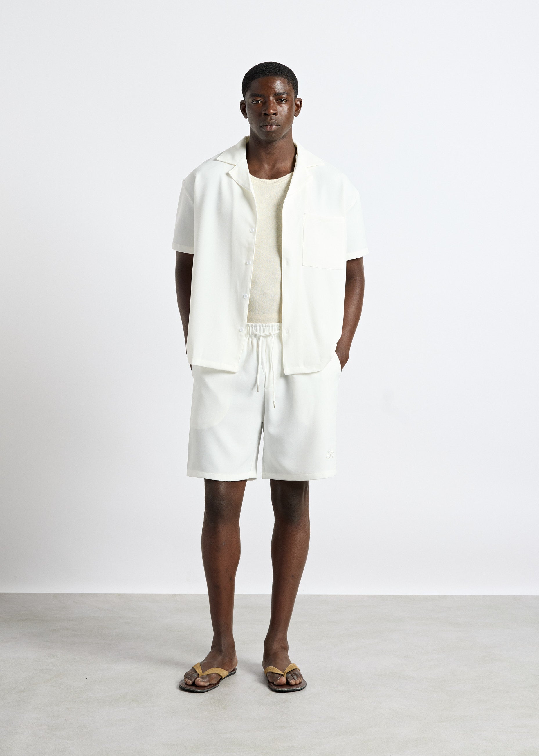 Herringbone Shorts