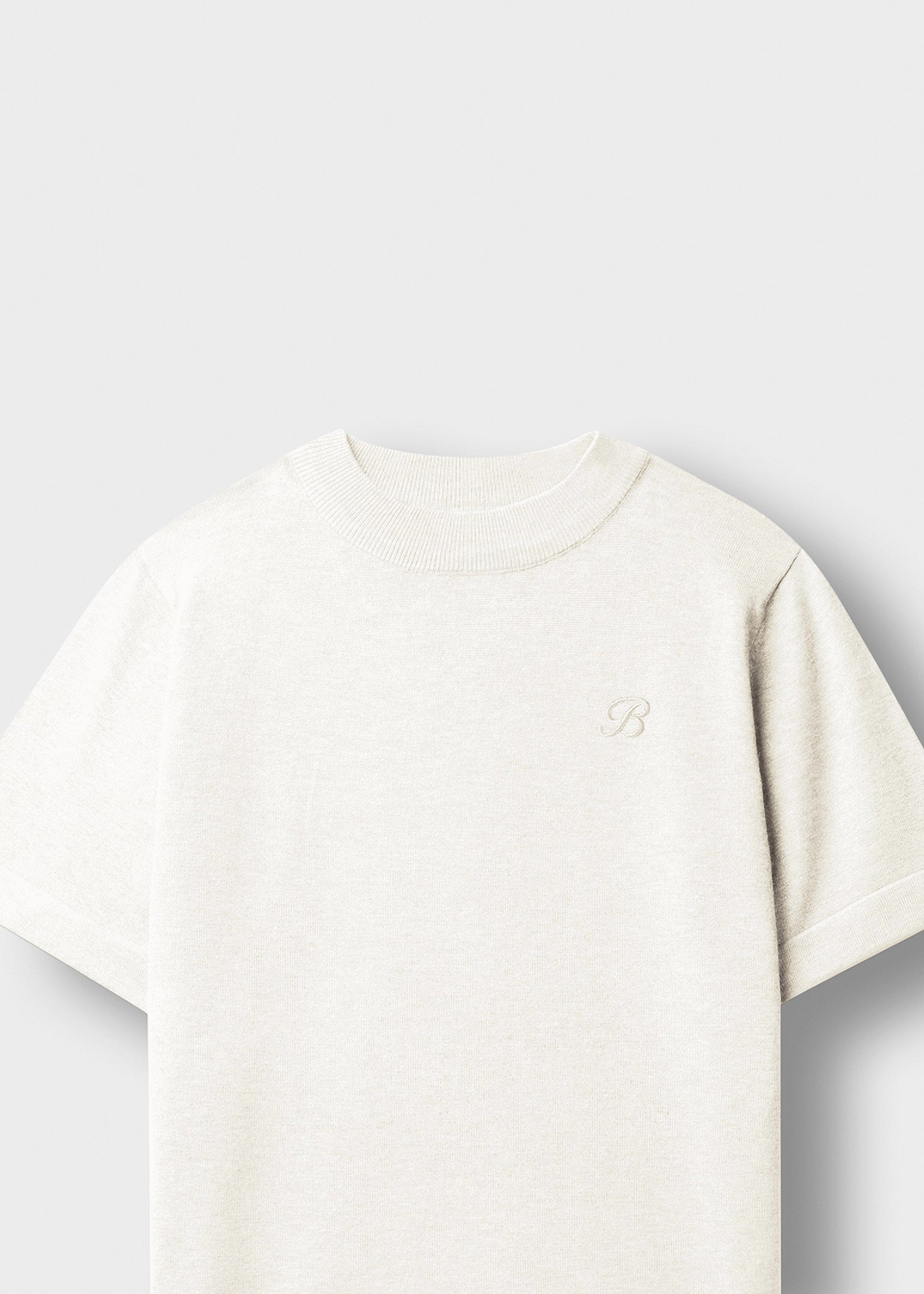 Fine Knit T-Shirt