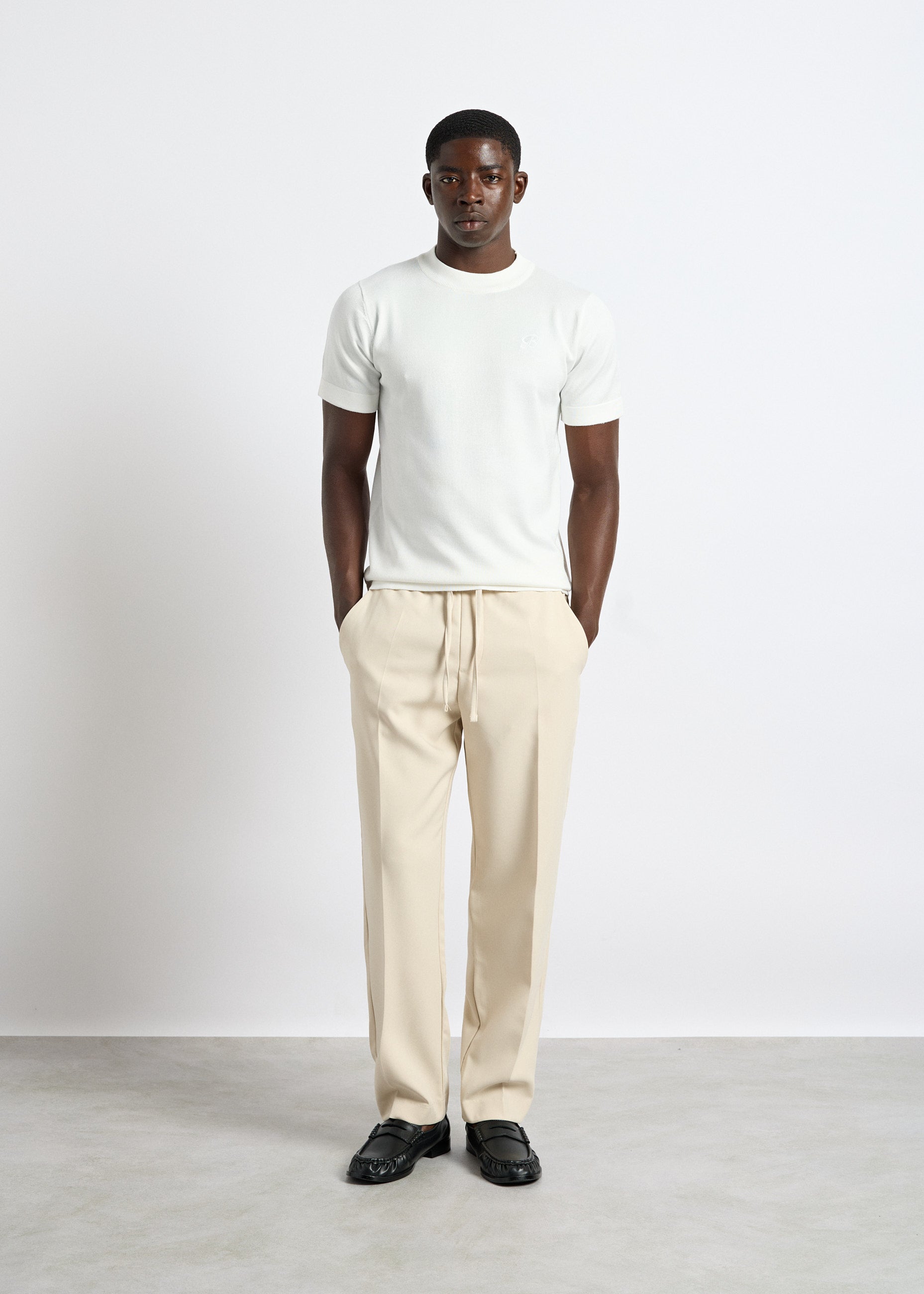 Fine Knit T-Shirt