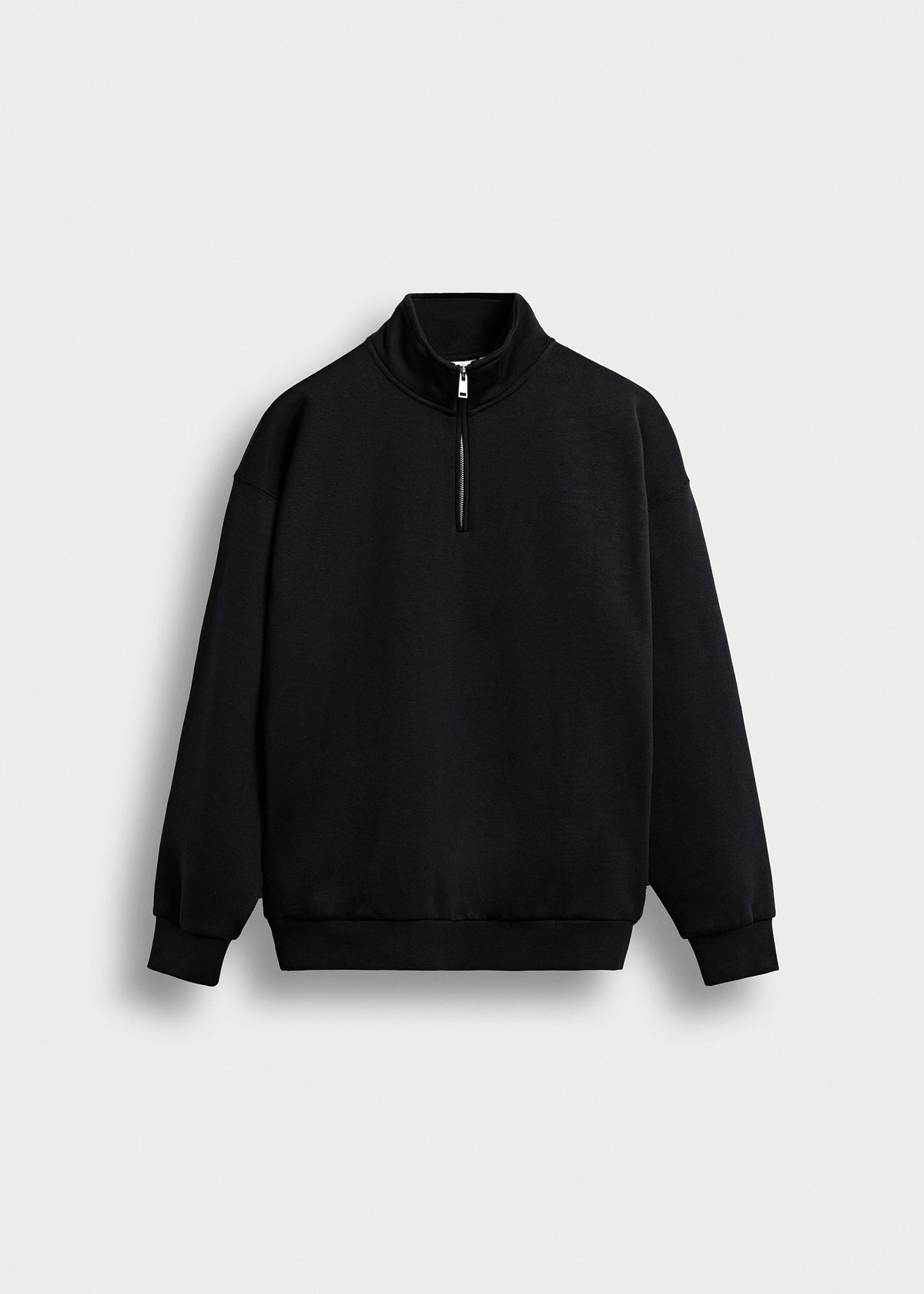 Oversize Mock Neck Sweater