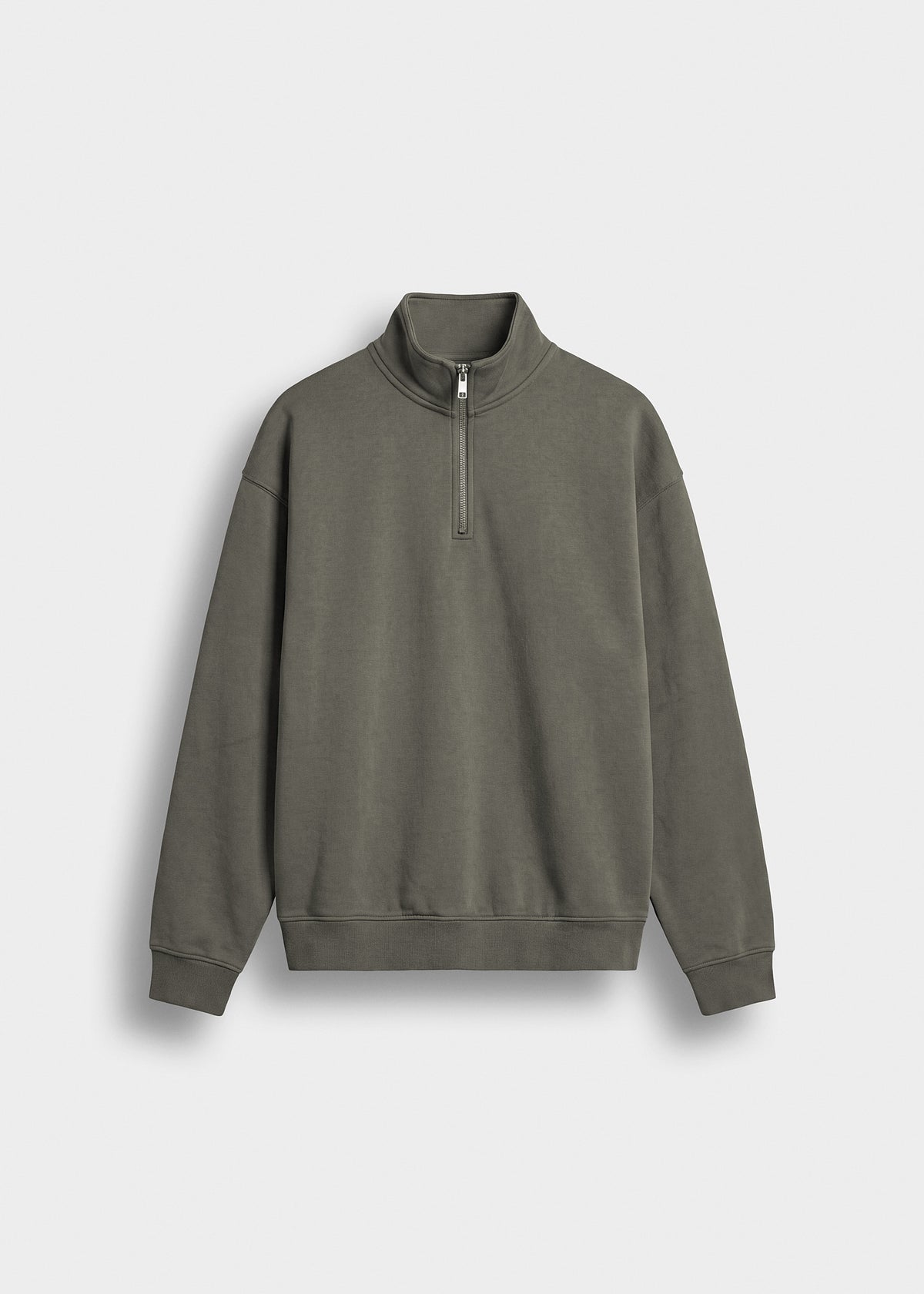 Oversize Mock Neck Sweater