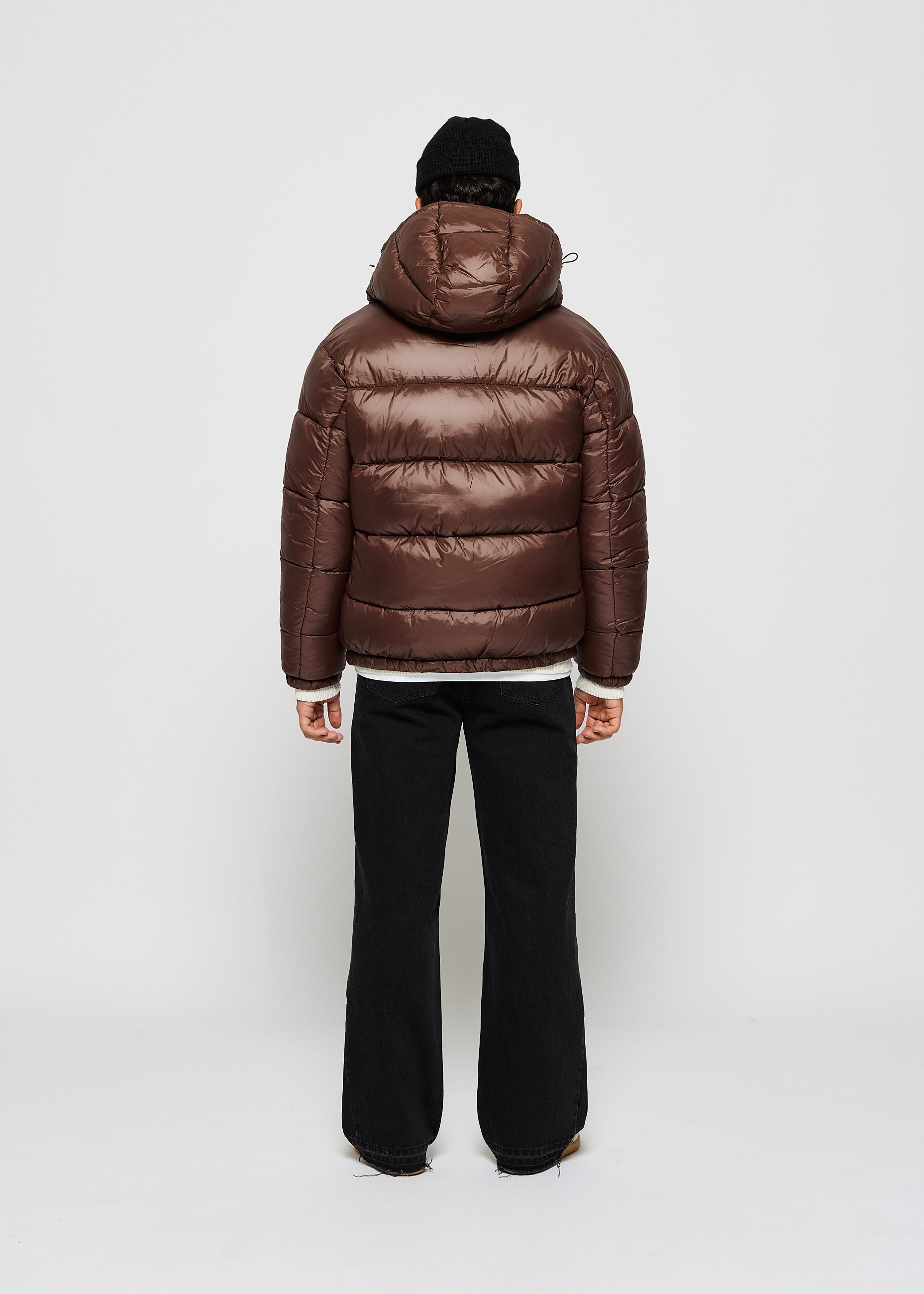 Glossy Puffer Jacket