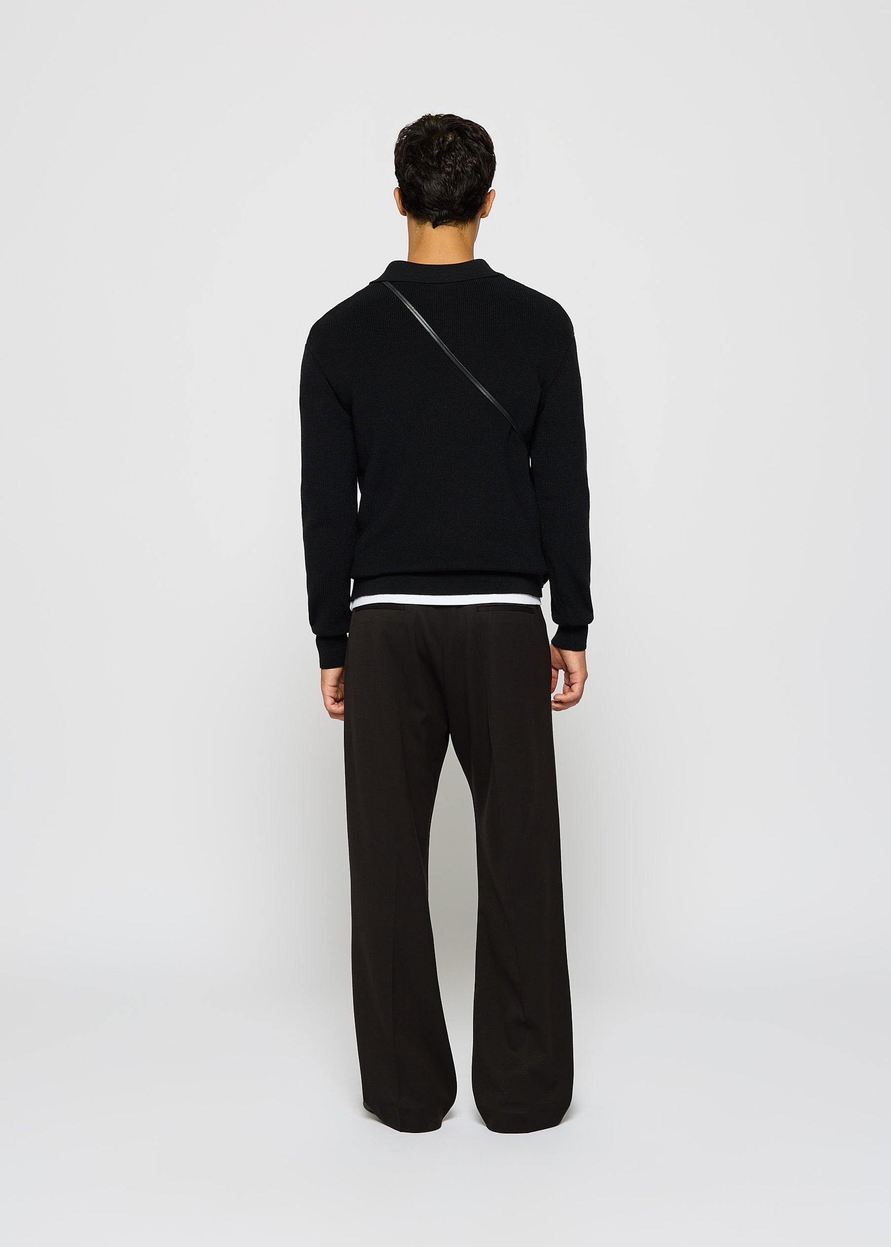 Heavy Polo Knit Sweater