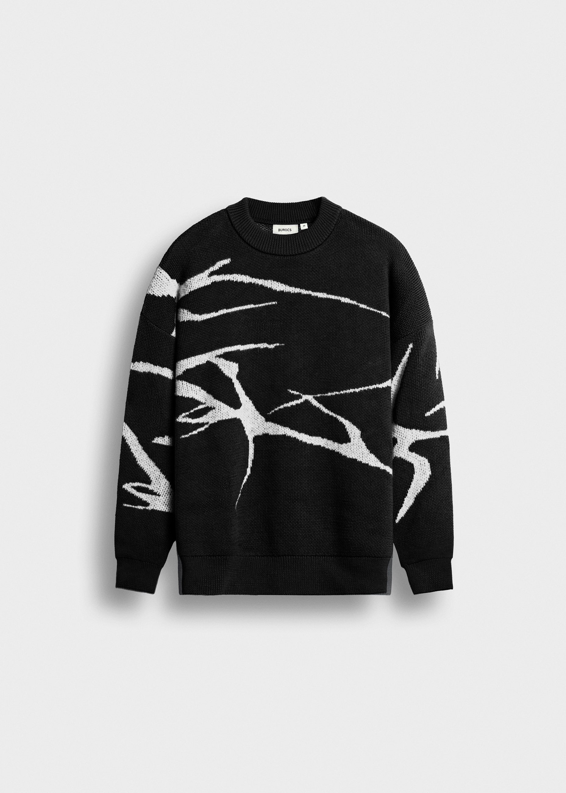 Jacquard Knit Sweater