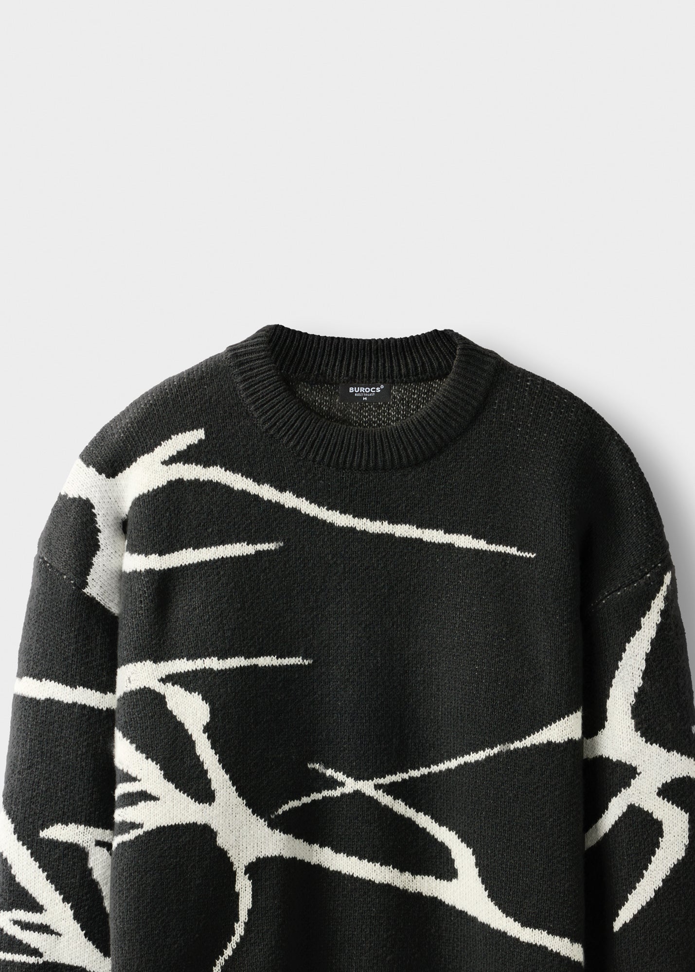 Jacquard Knit Sweater