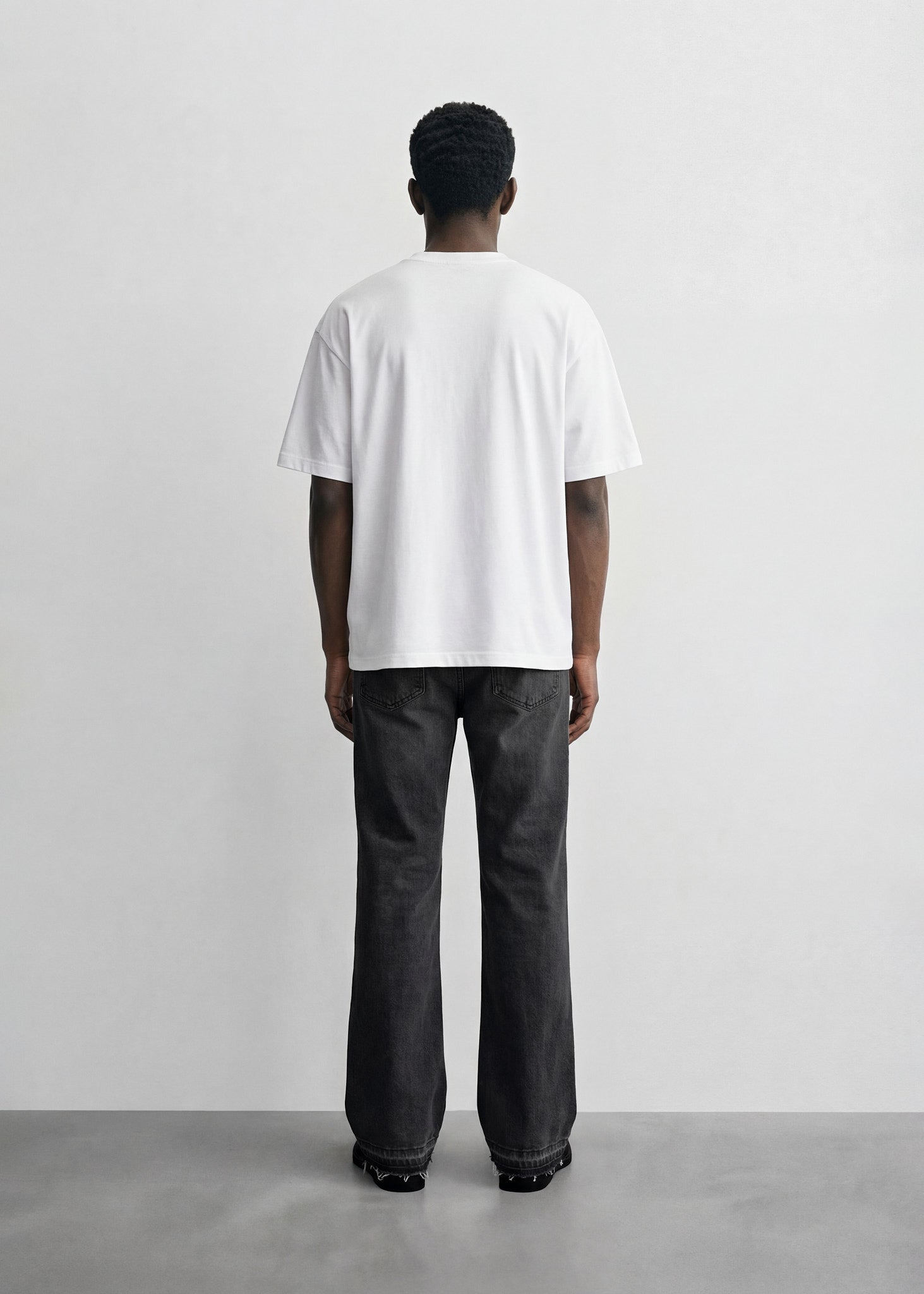 Tony Flared Open Hem Jeans