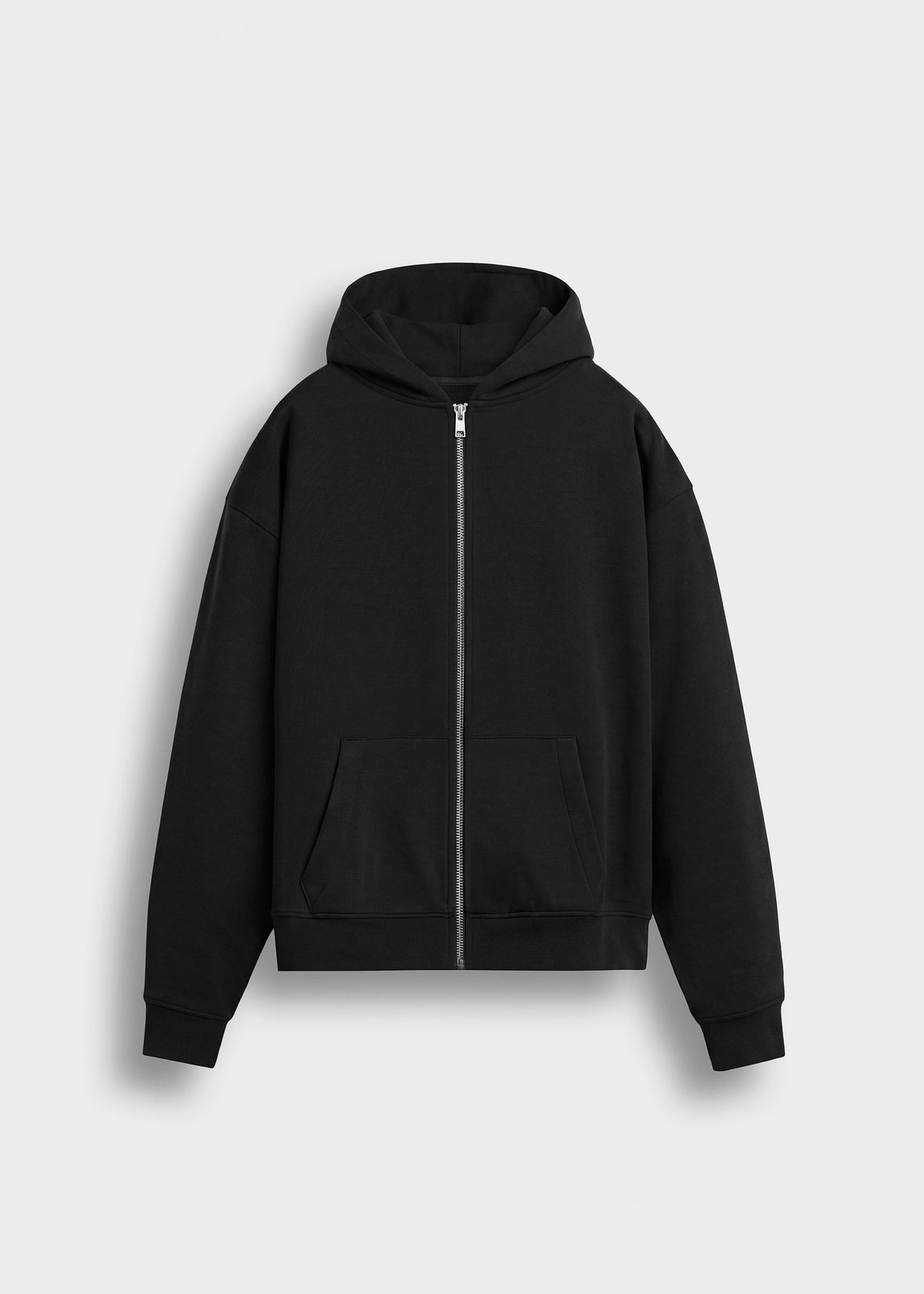 Basic zip hoodie