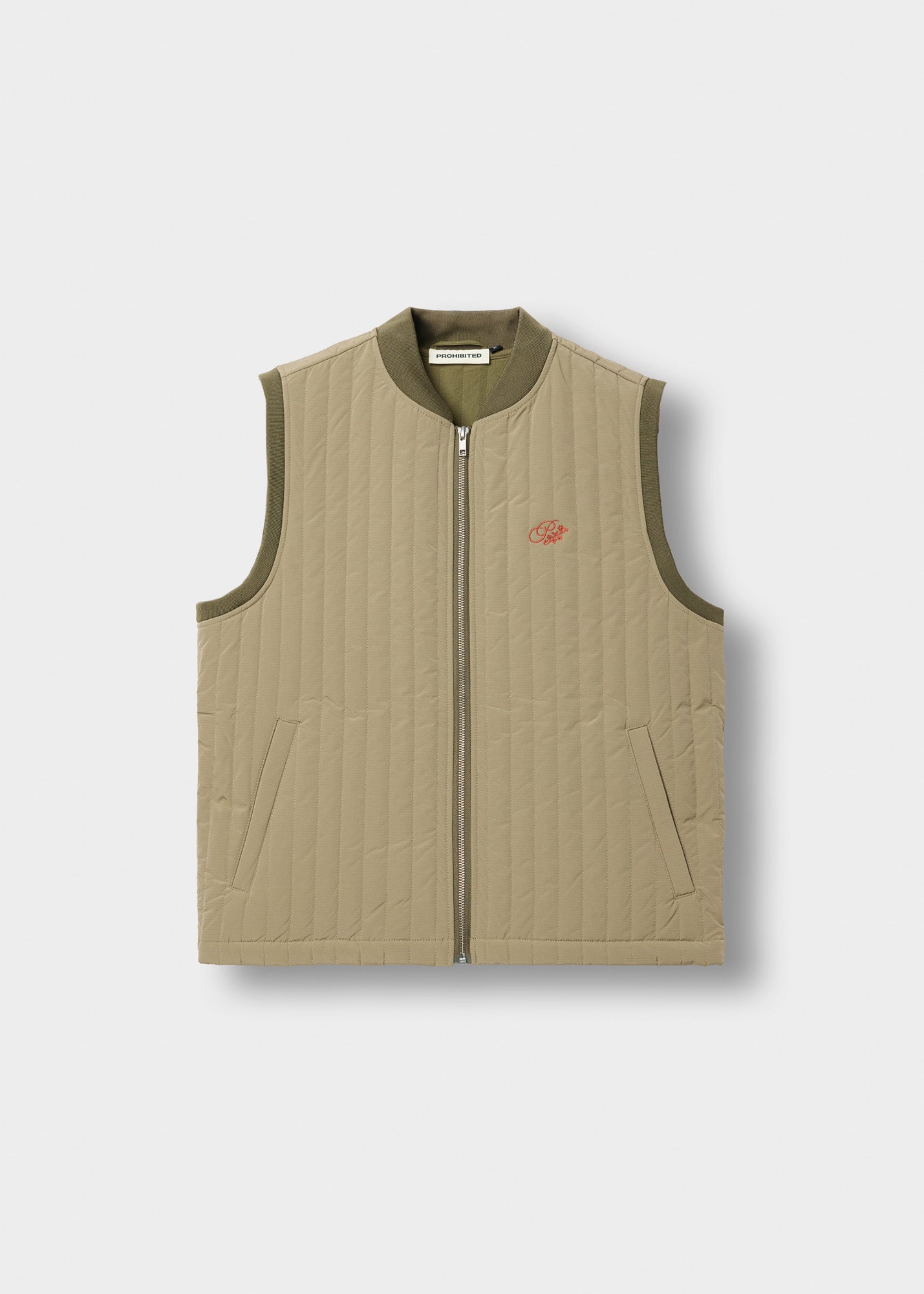 Ranger Quilted Vest Khaki