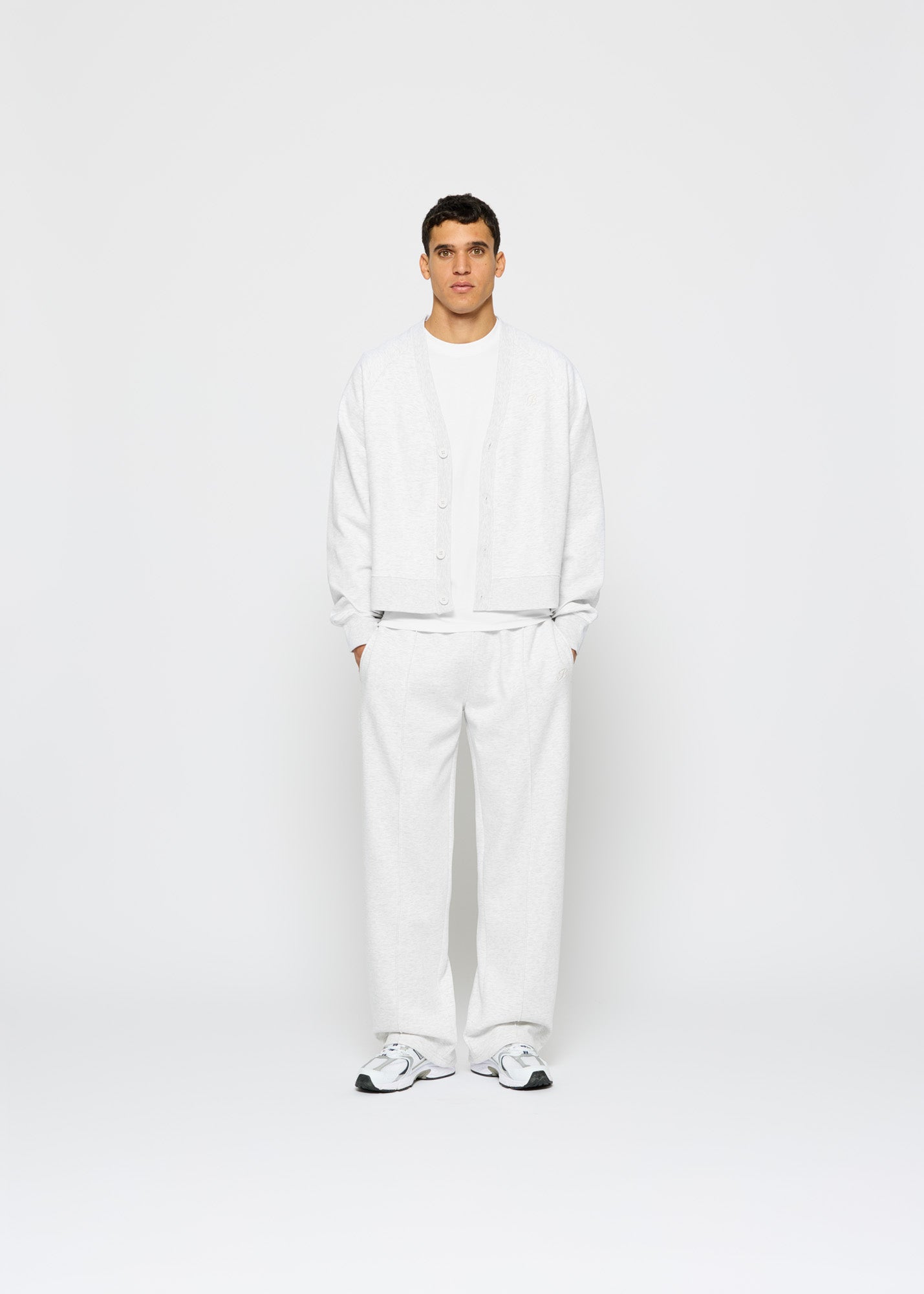 Wide Leg Seam Sweat Pants