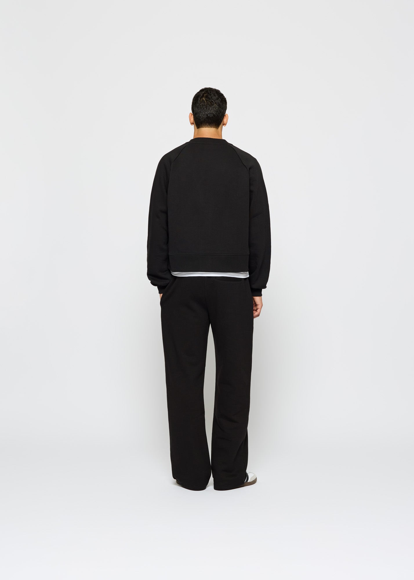 Wide Leg Seam Sweat Pants