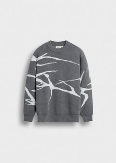 Jacquard Knit Sweater