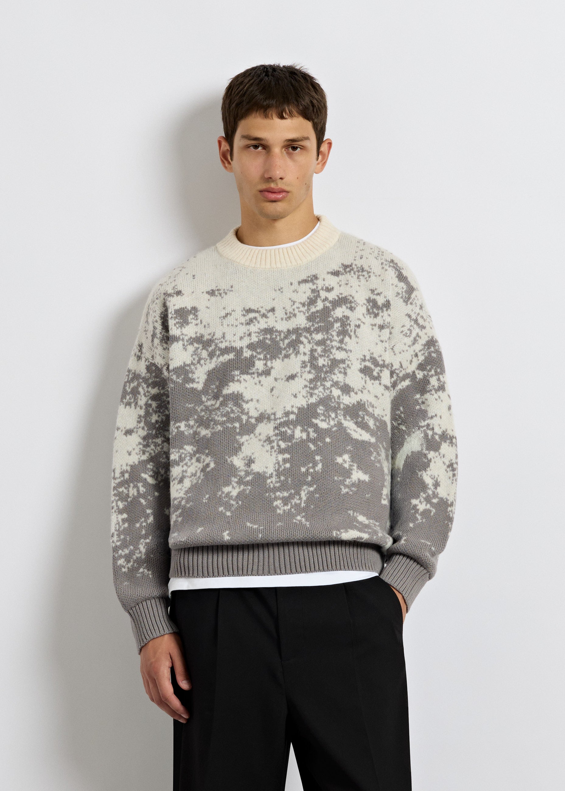 Pixel Knit Sweater