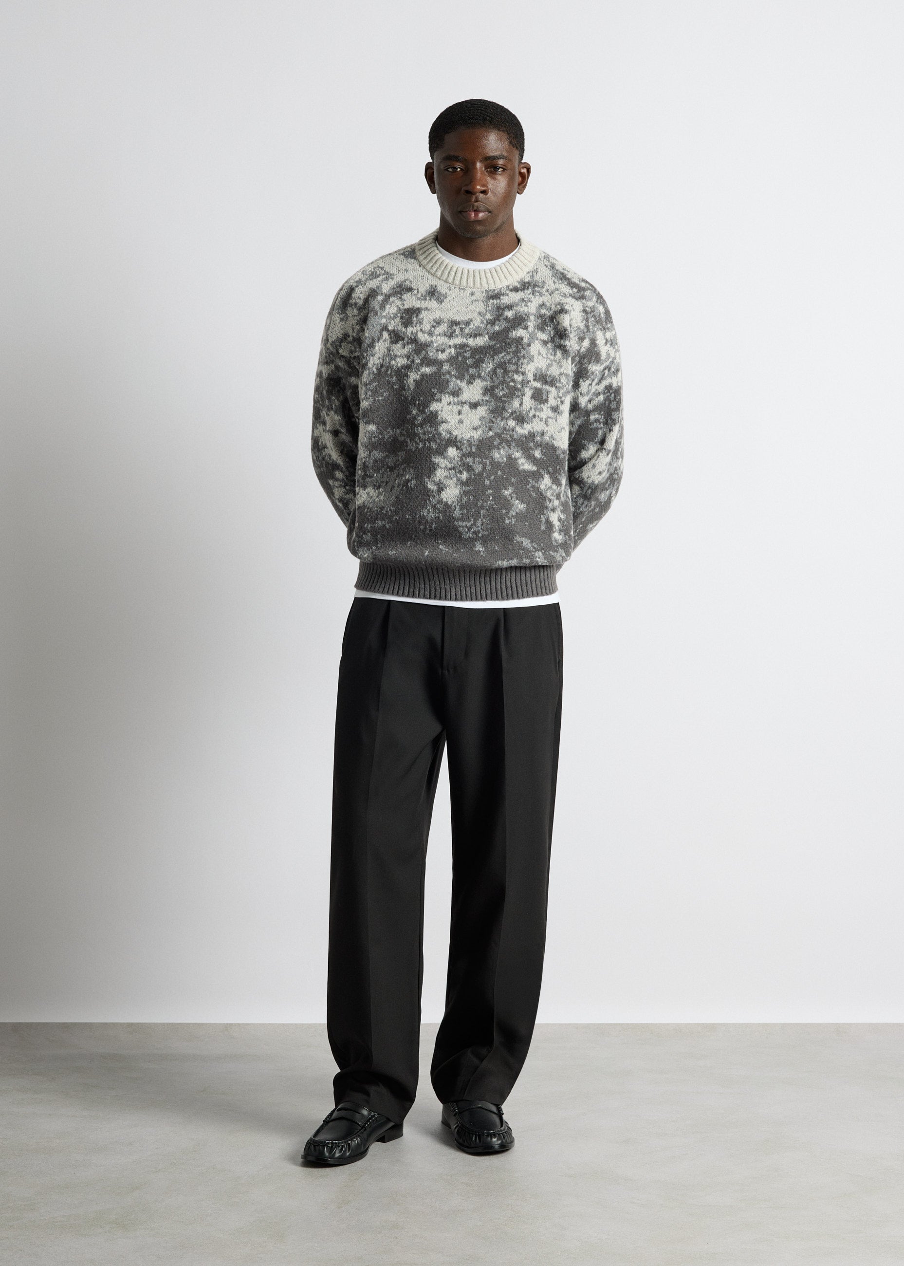 Pixel Knit Sweater