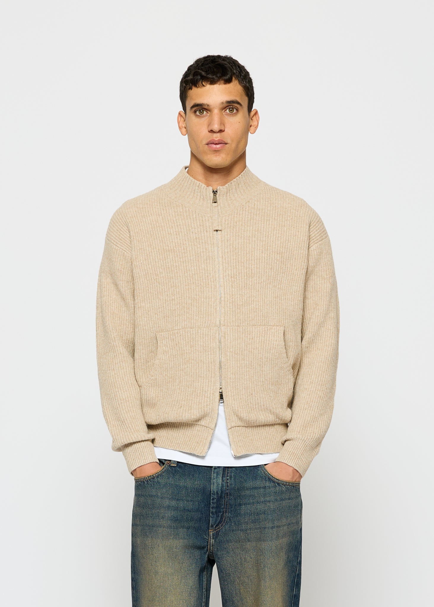 Kangaroo Zip Cardigan