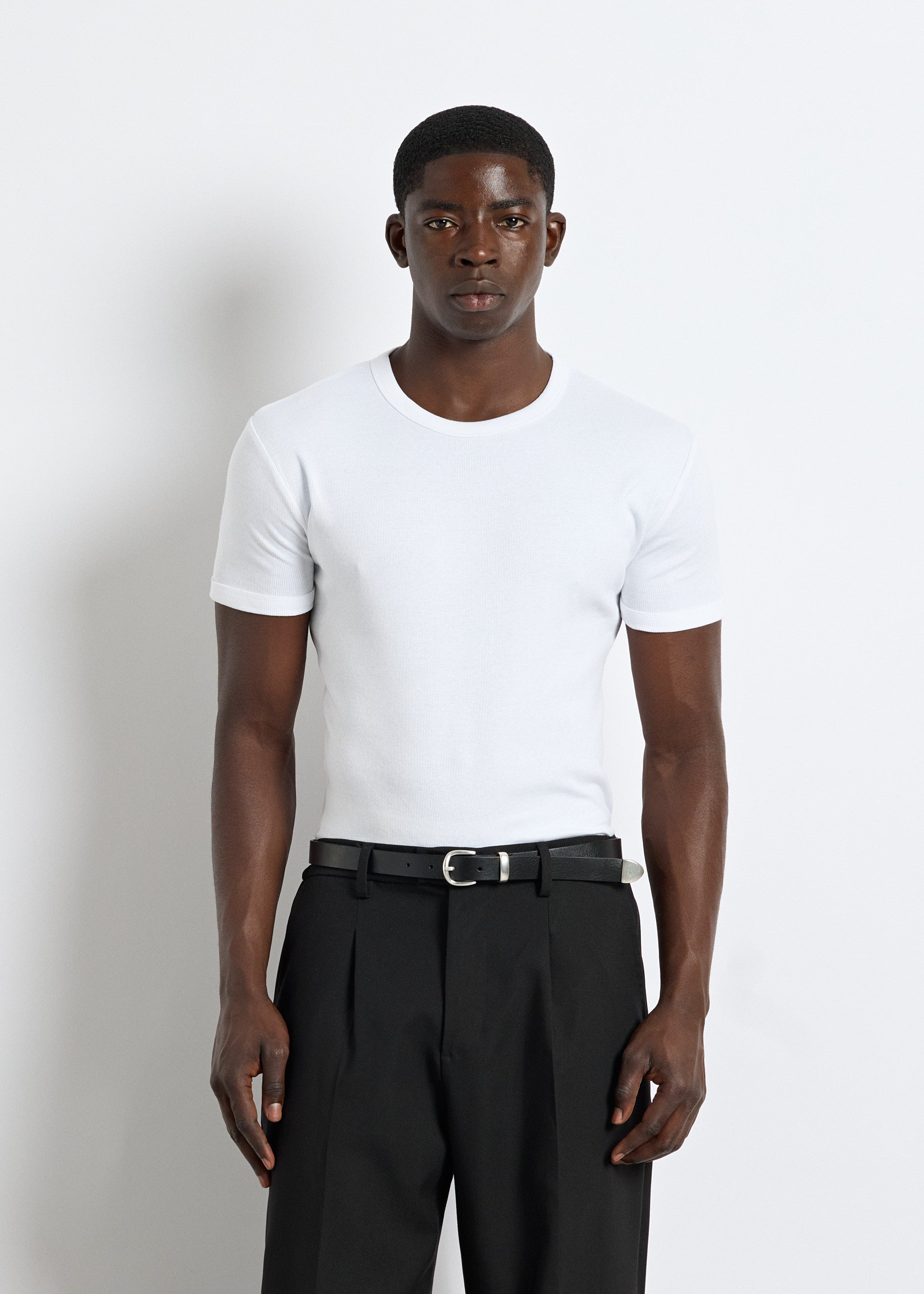 Slim Rib T-Shirt