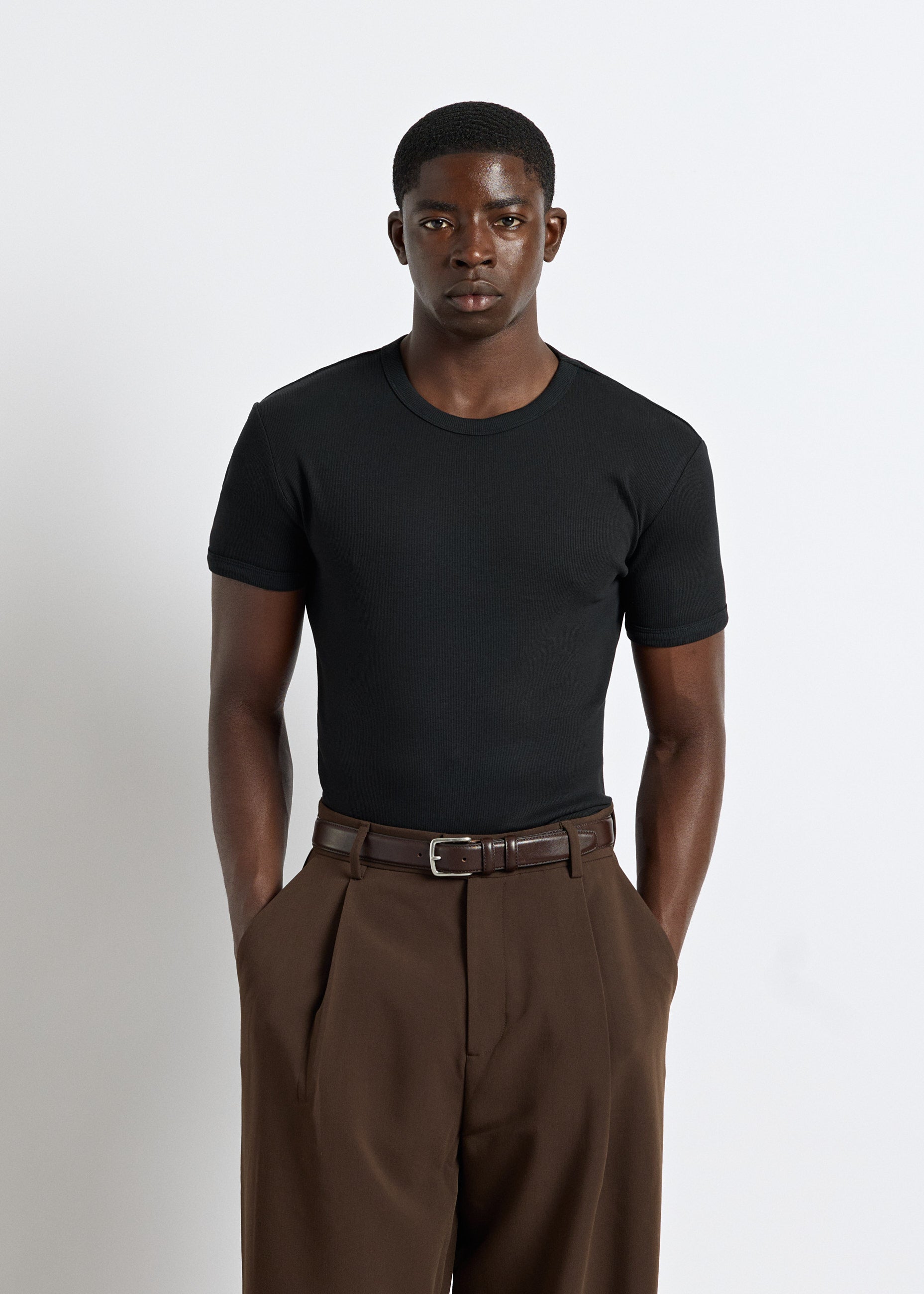Slim Rib T-Shirt