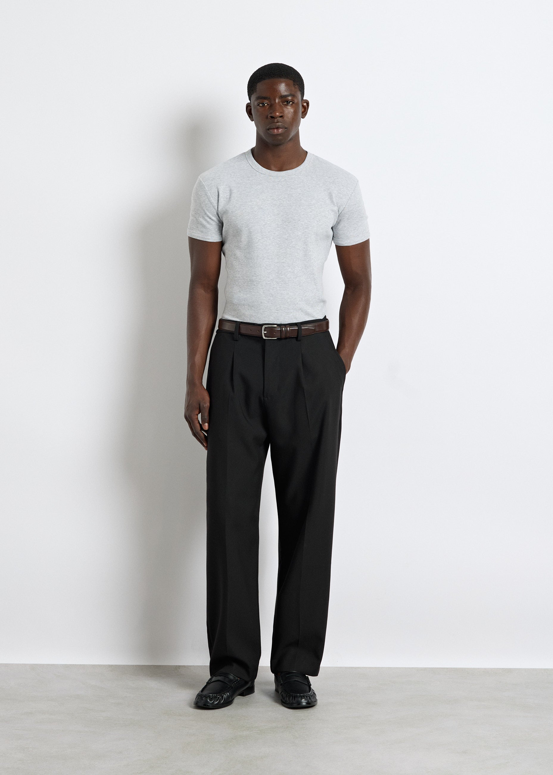 Slim Rib T-Shirt