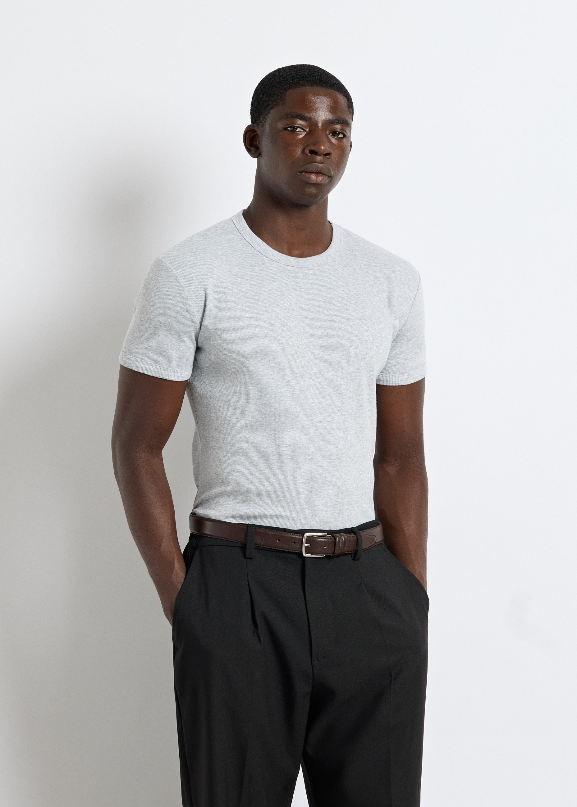 Slim Rib T-Shirt