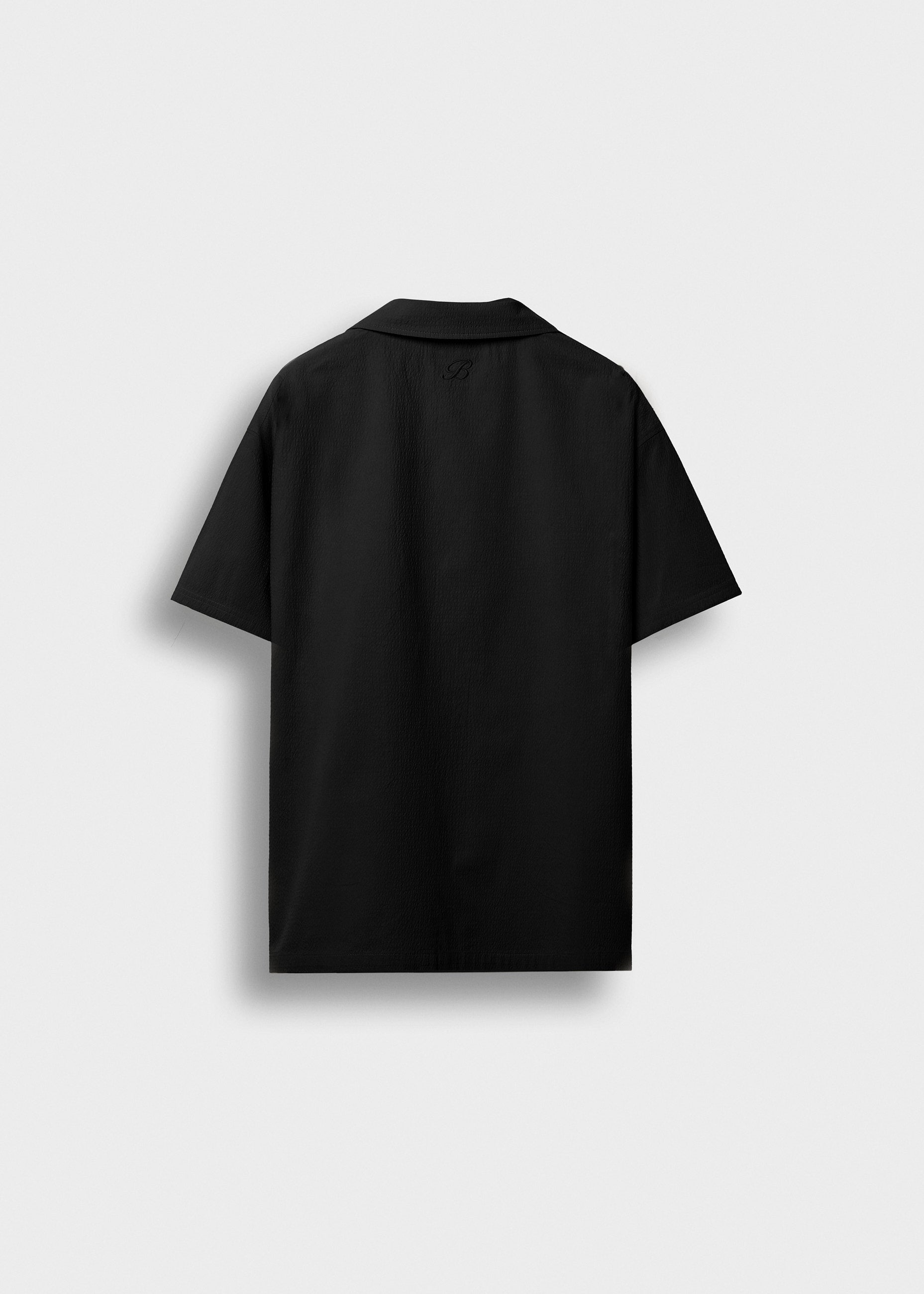 Solid Seersucker Shirt