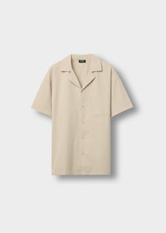 Solid Seersucker Shirt