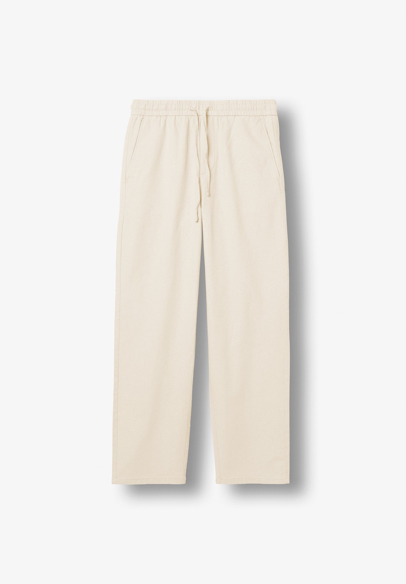 Linen-blend Pants