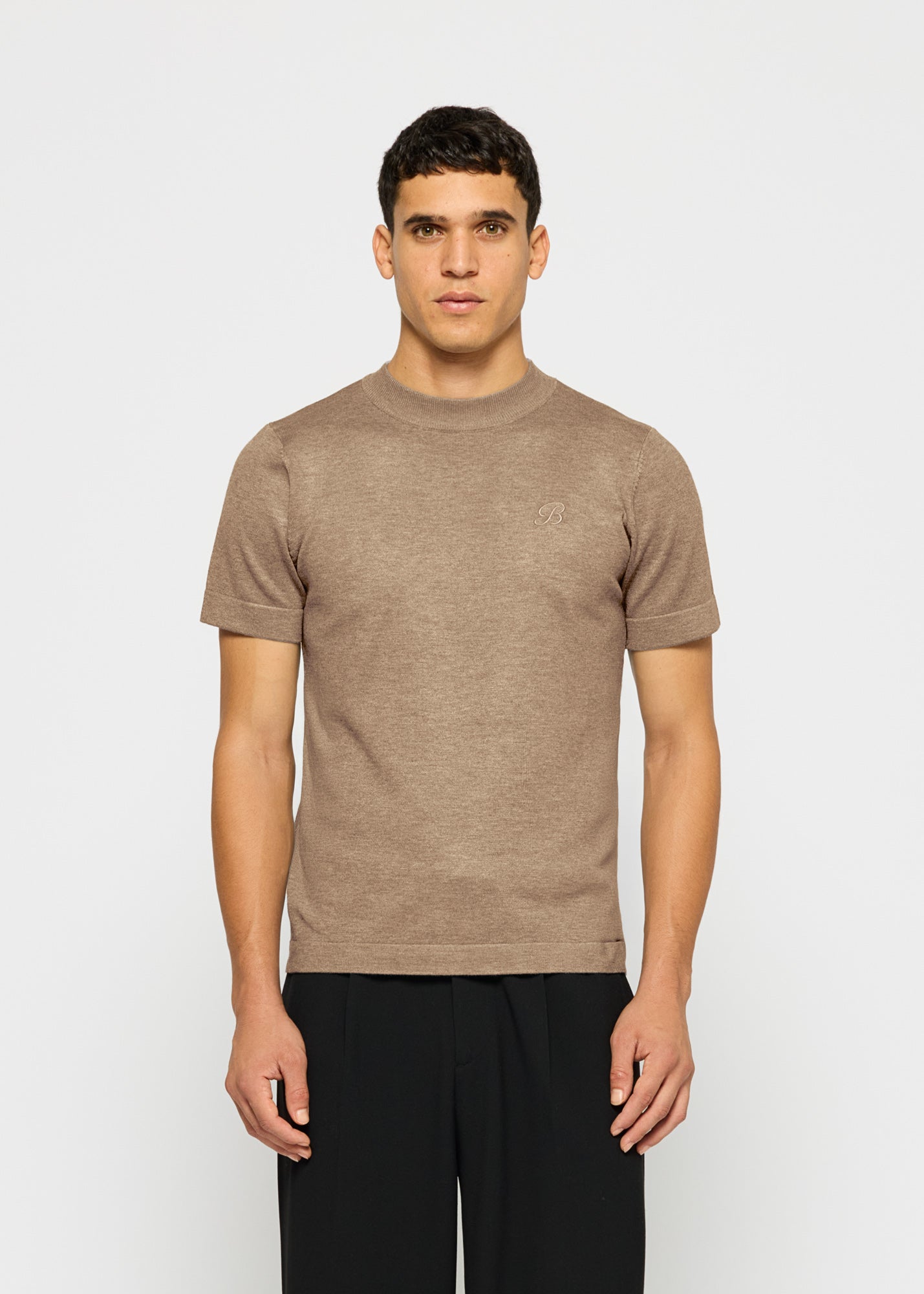 Fine Knit T-Shirt