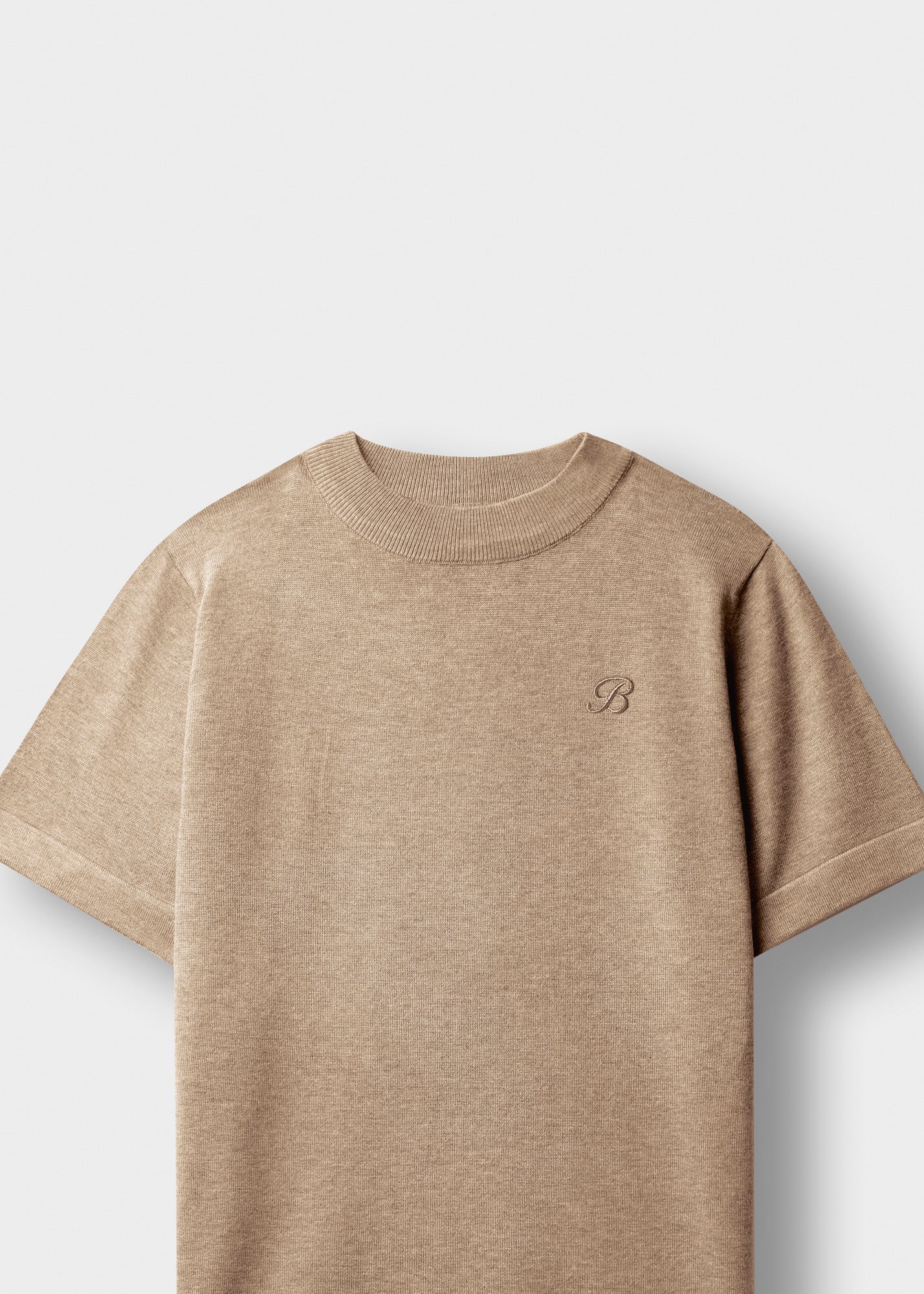 Fine Knit T-Shirt