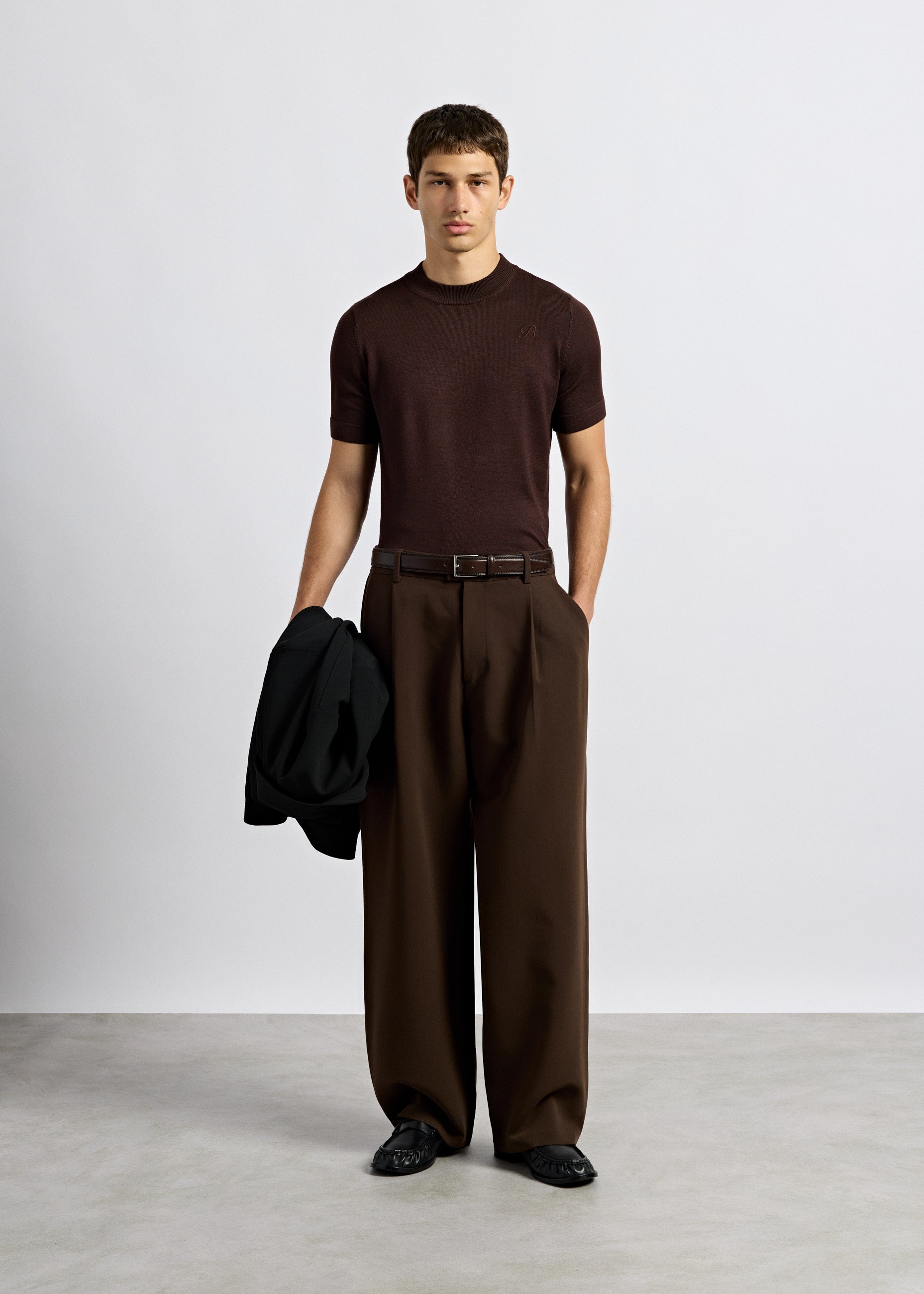 Fine Knit T-Shirt