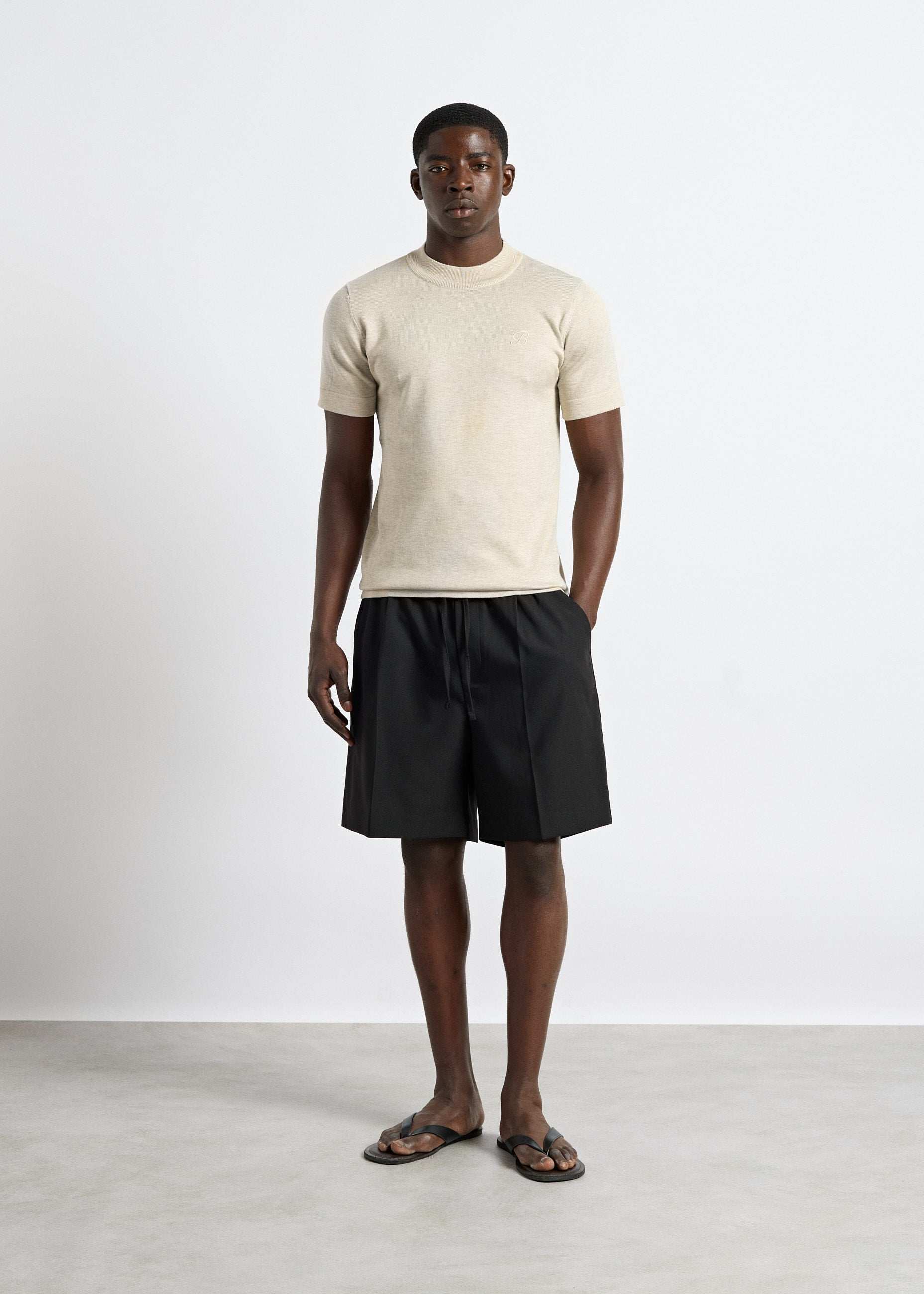 Fine Knit T-Shirt