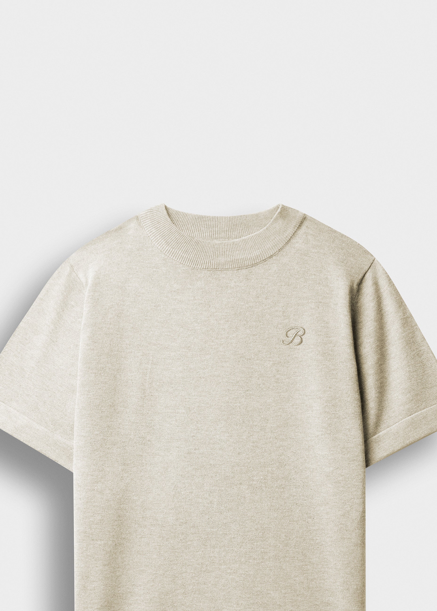 Fine Knit T-Shirt