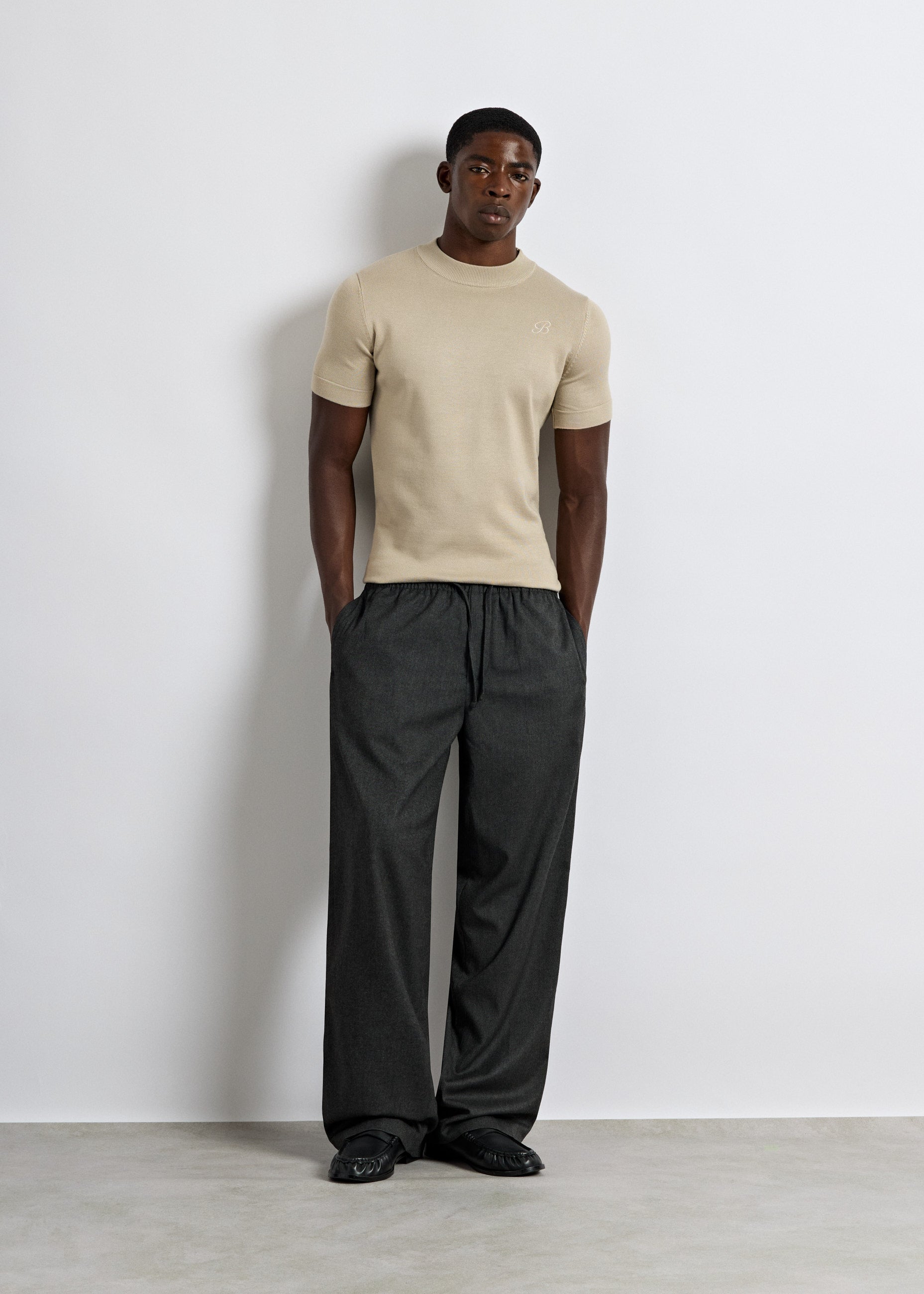 Fine Knit T-Shirt