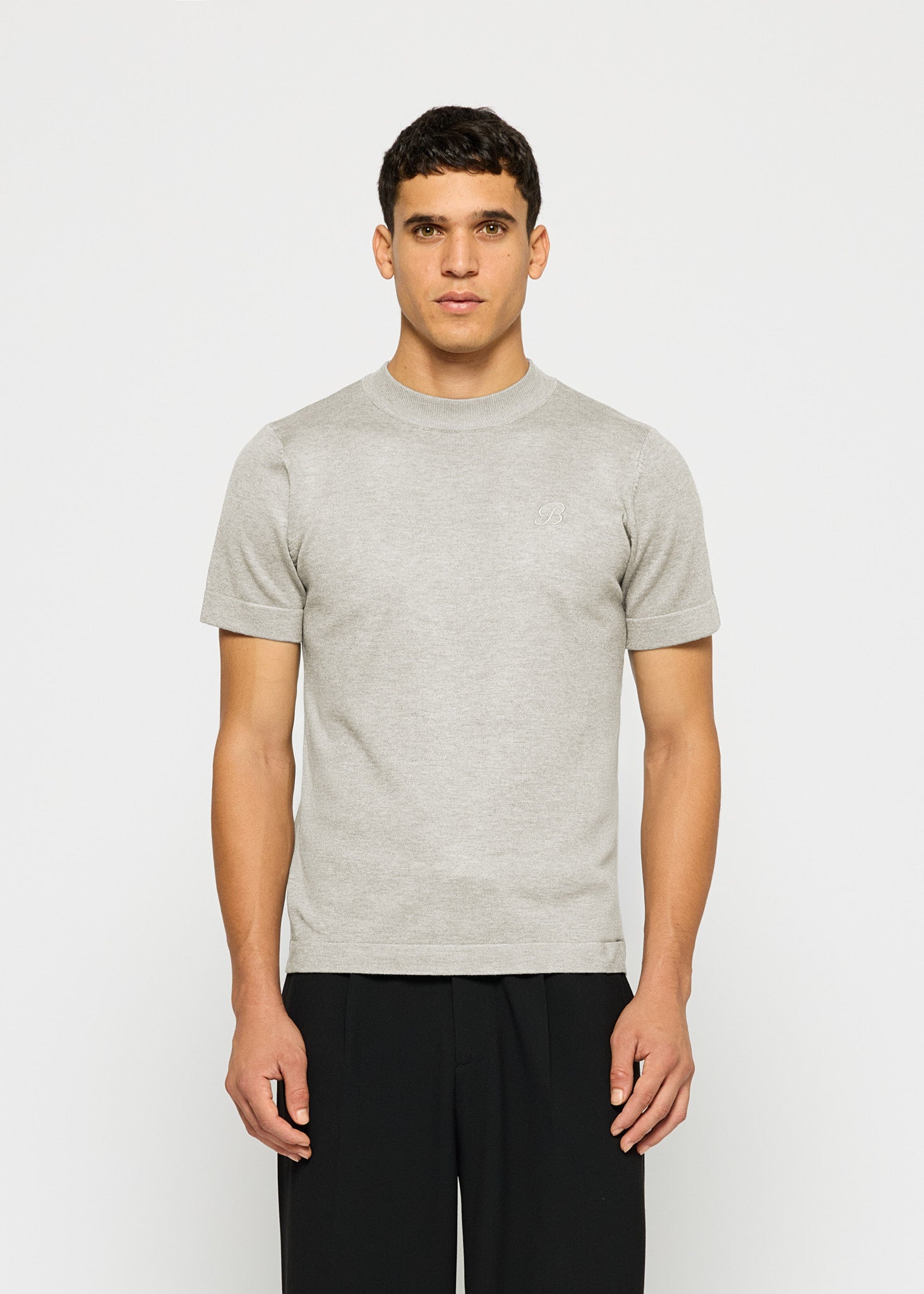 Fine Knit T-Shirt