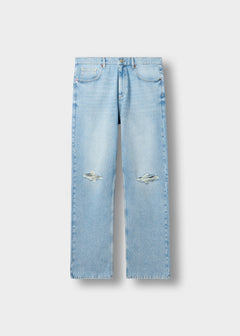 Ripped John Straight Jeans