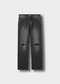 Ripped John Straight Jeans