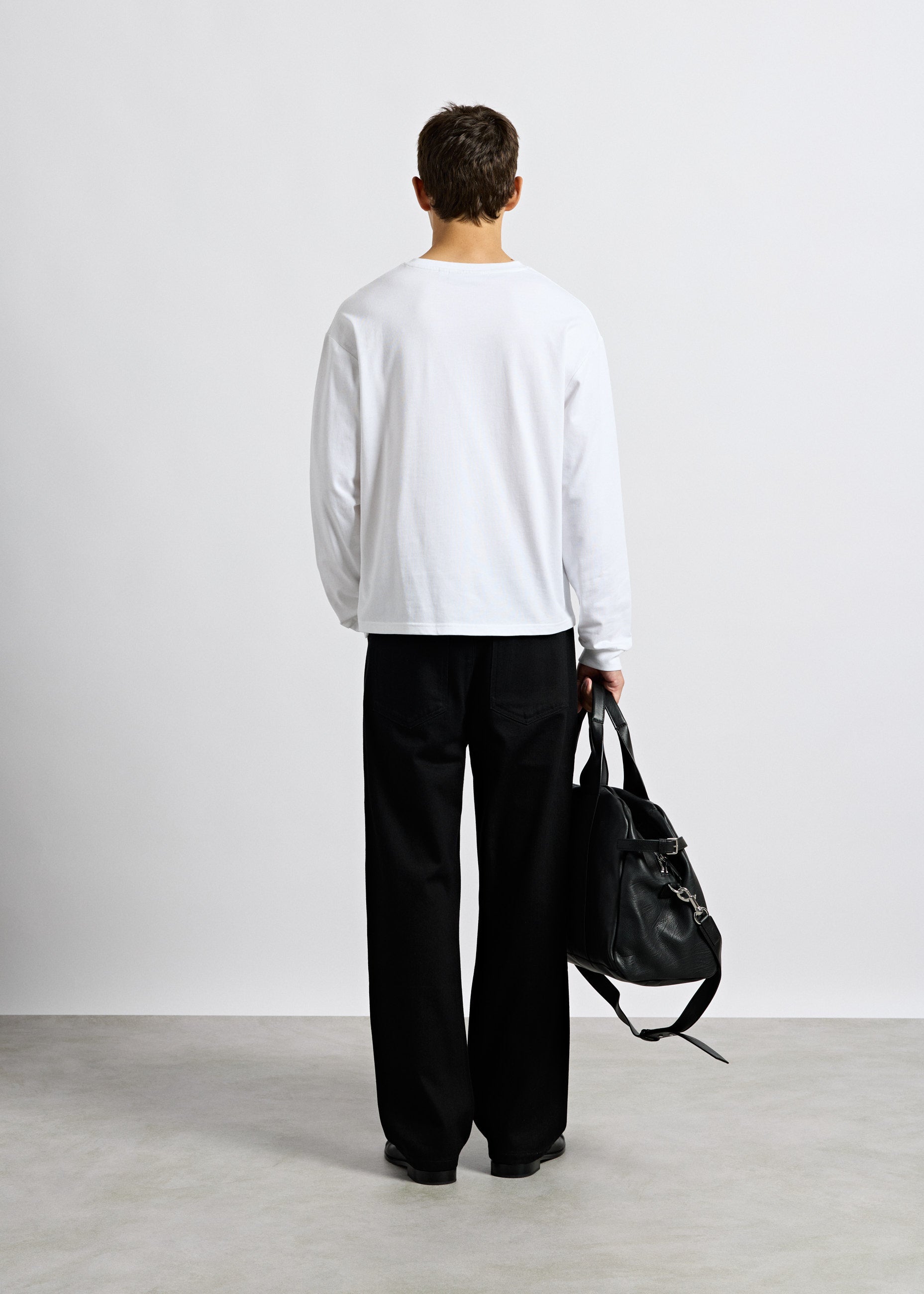 Long-Sleeved Top with Embroidery