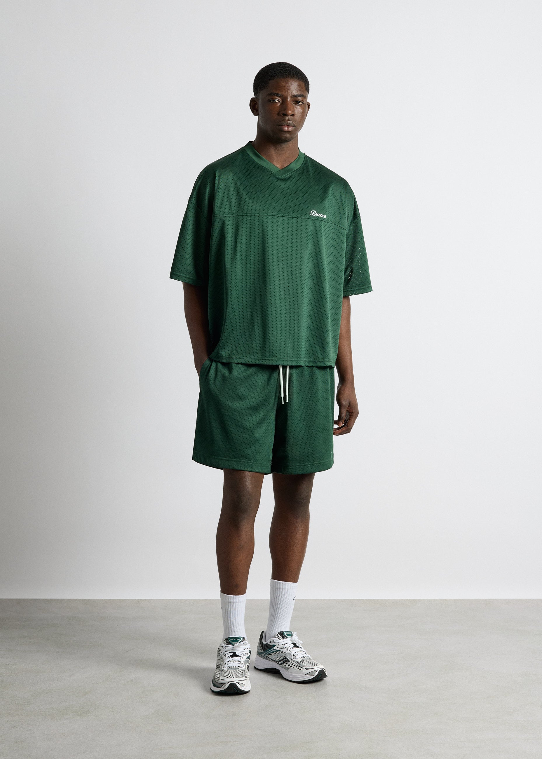 Mesh Logo T-Shirt