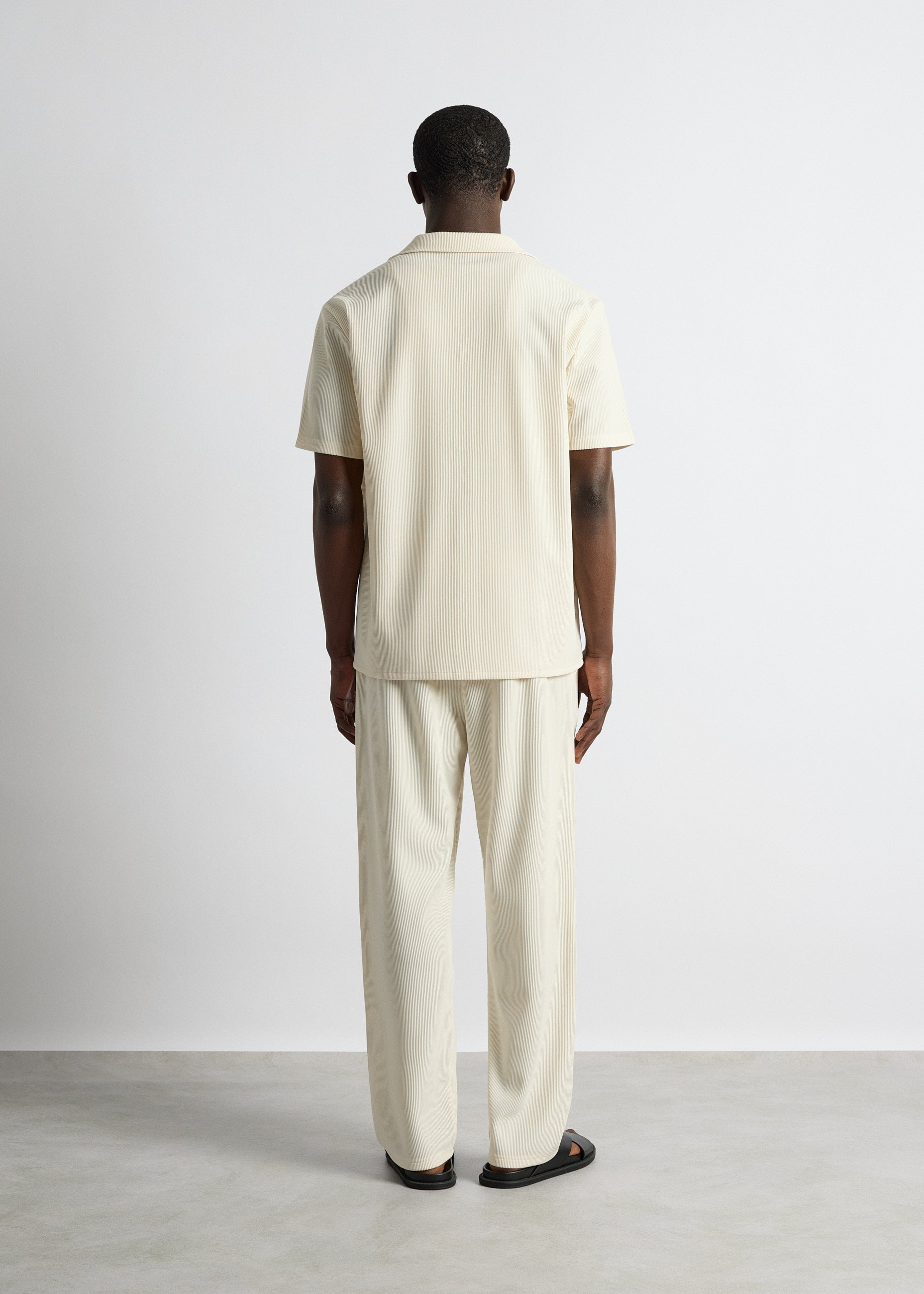 Plissee Short Sleeve Shirt