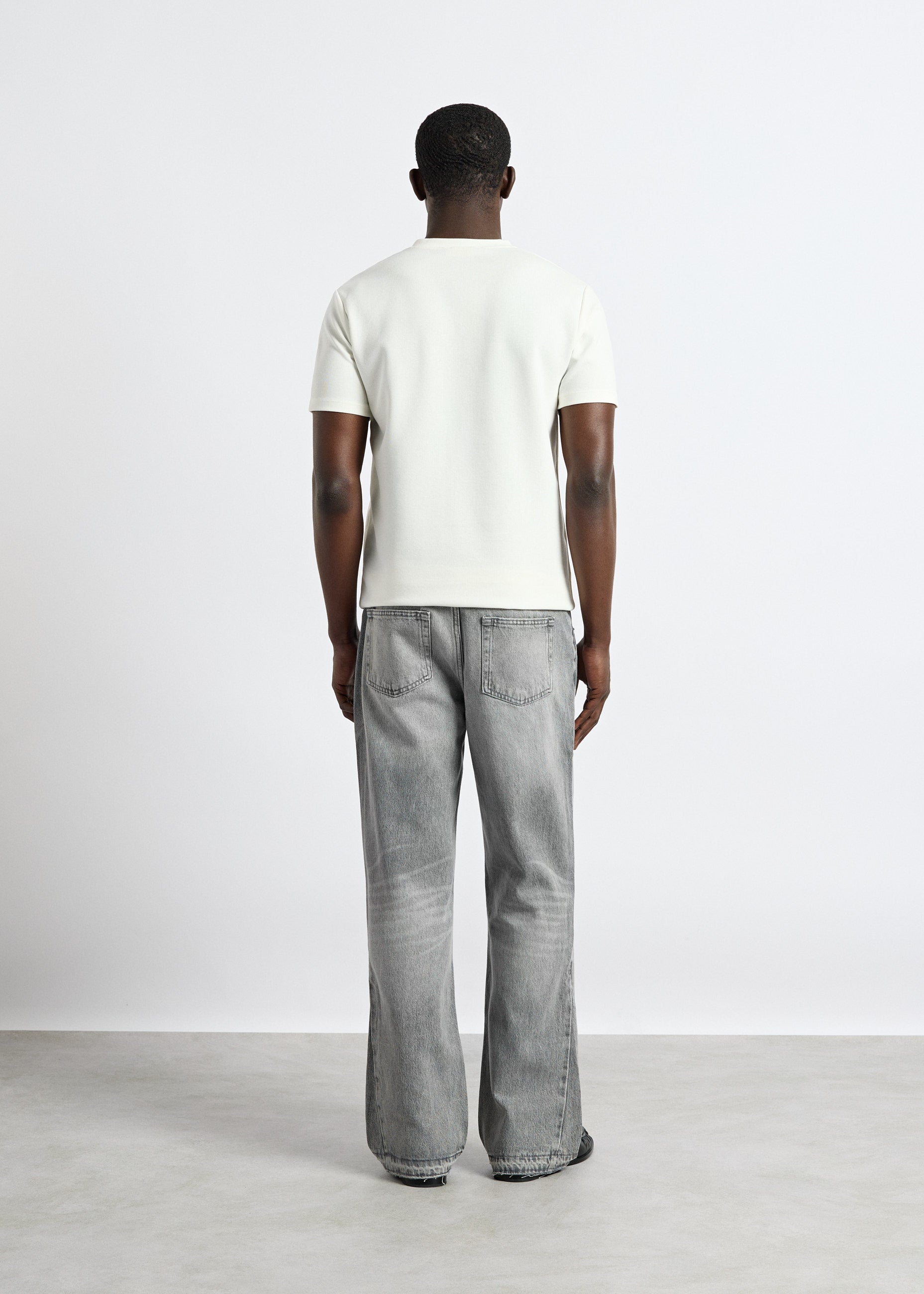 Tony Flared Open Hem Jeans