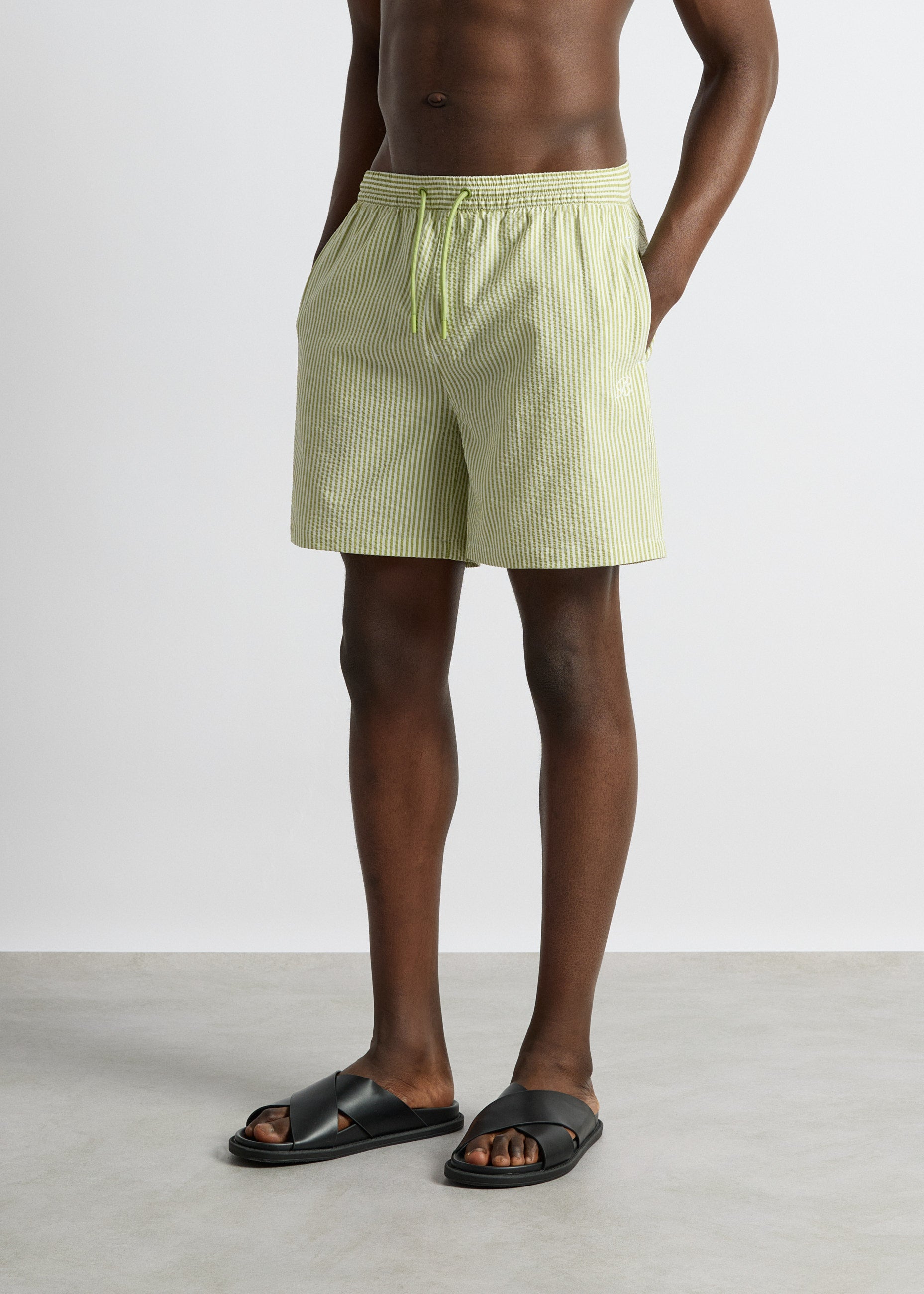 Seersucker Swimshorts