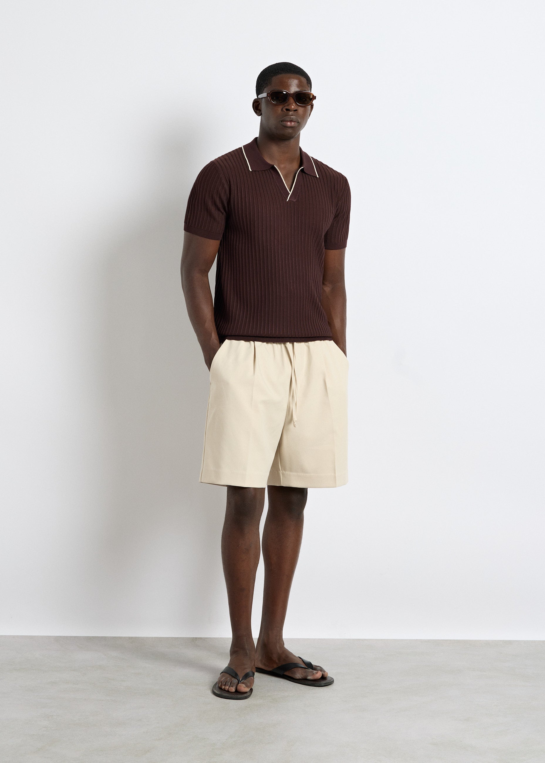 Loose Drawstring Shorts