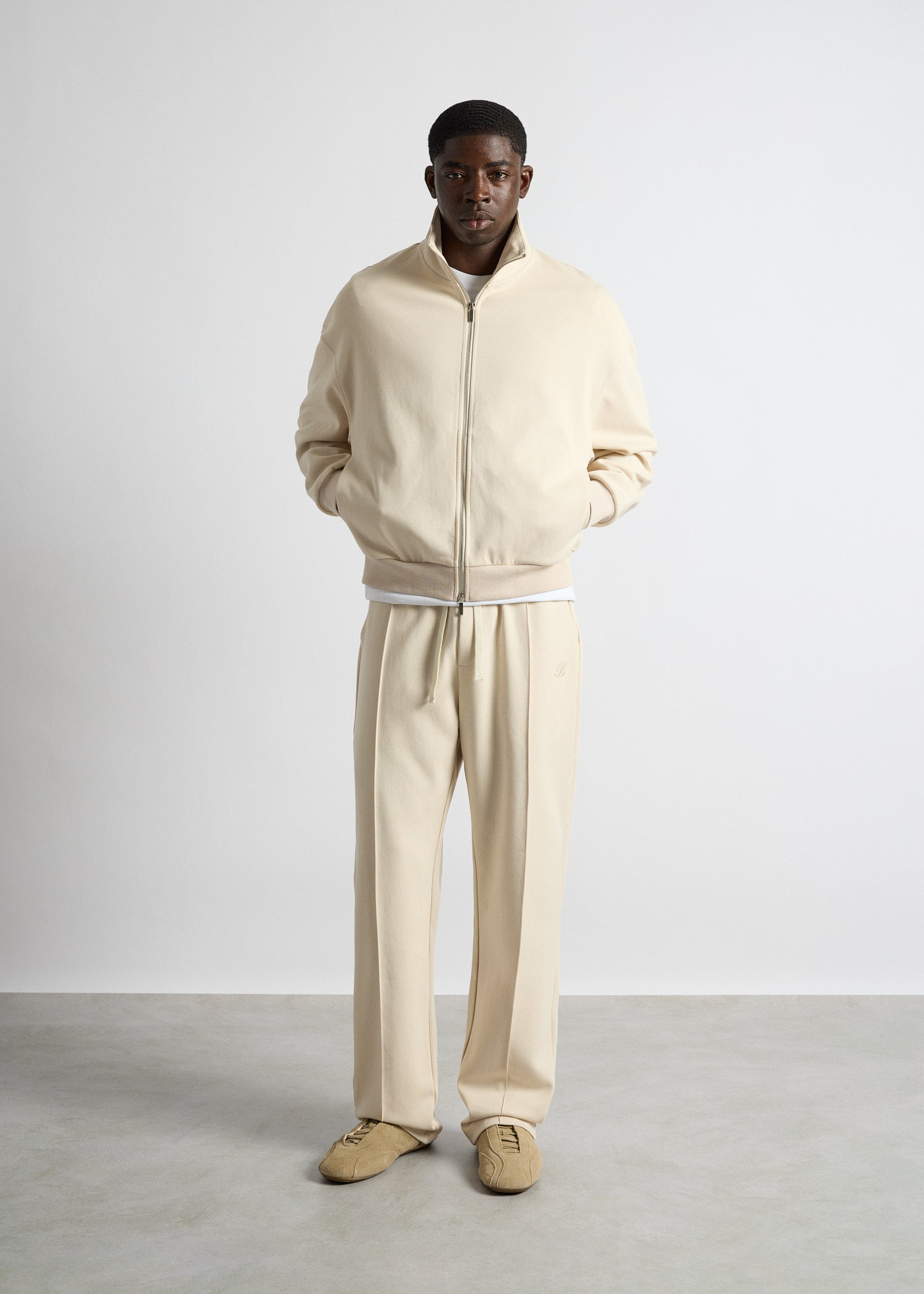 Wide Leg Seam Sweatpants