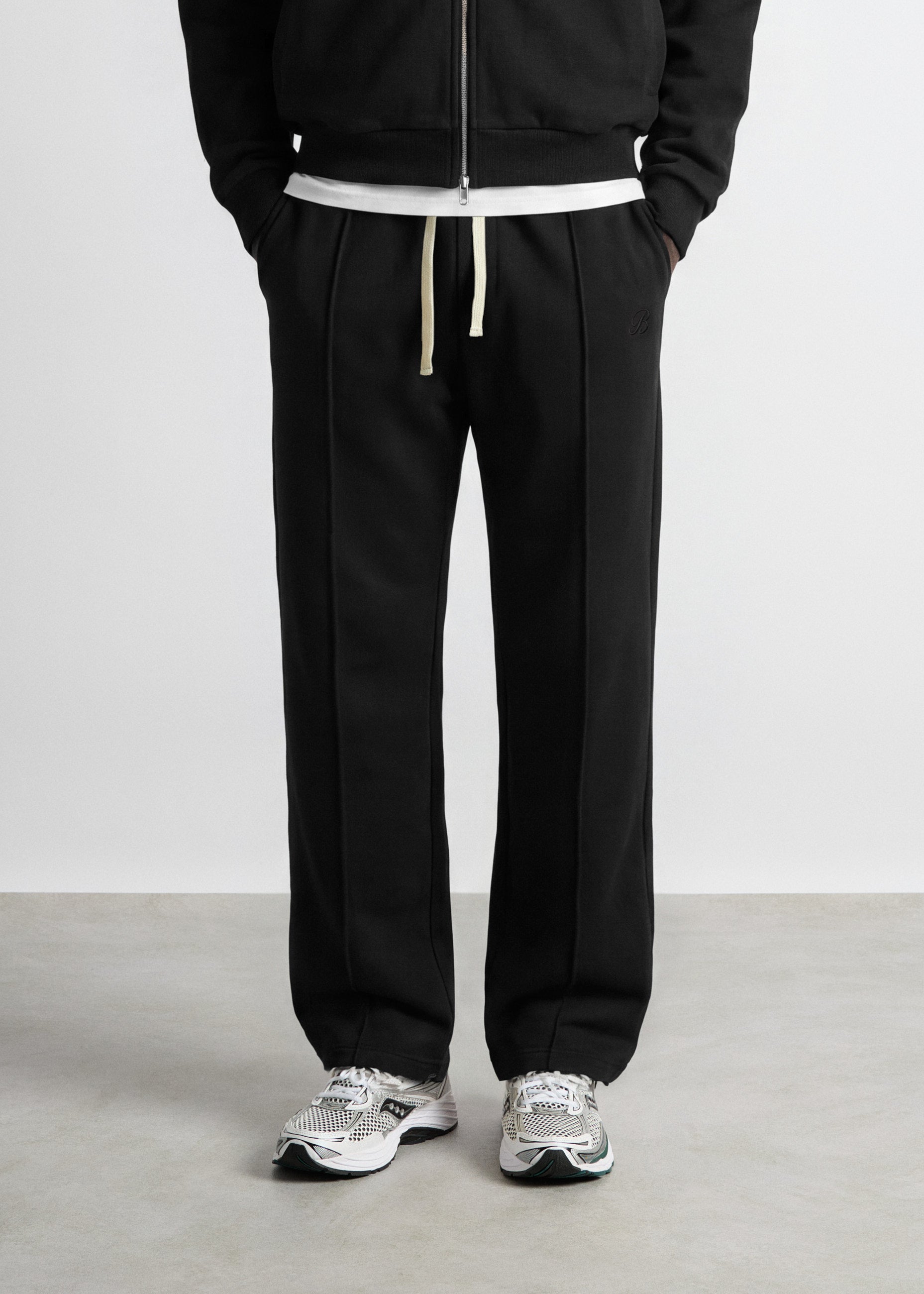 Wide Leg Seam Sweatpants
