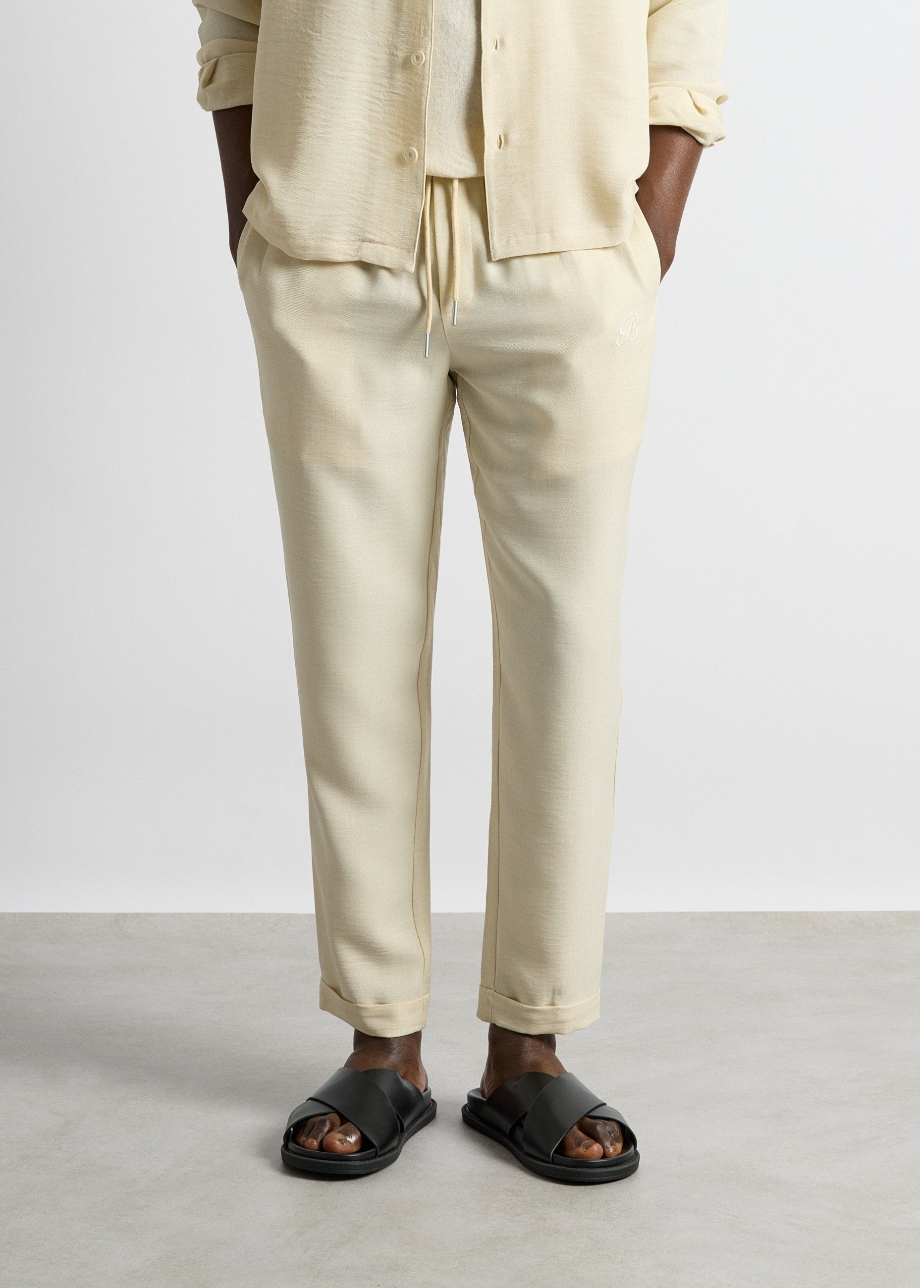 Linen Look Pants