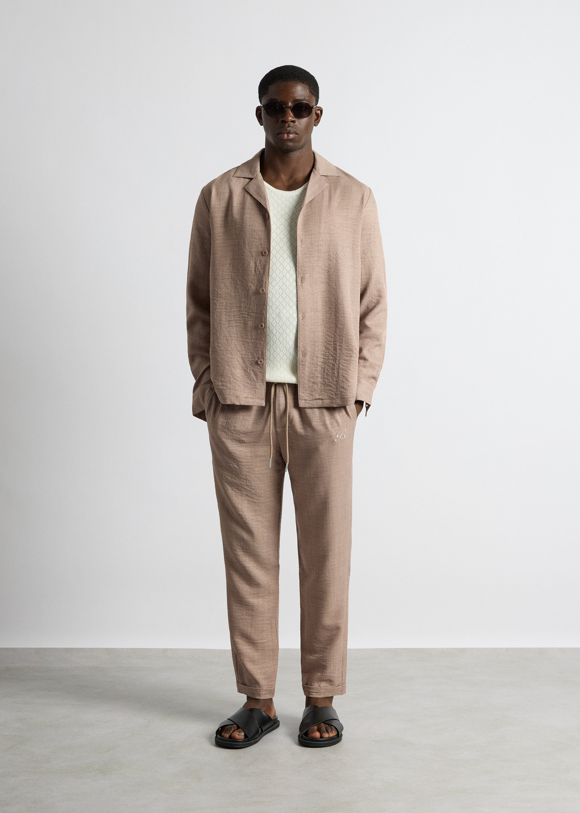 Linen Look Pants