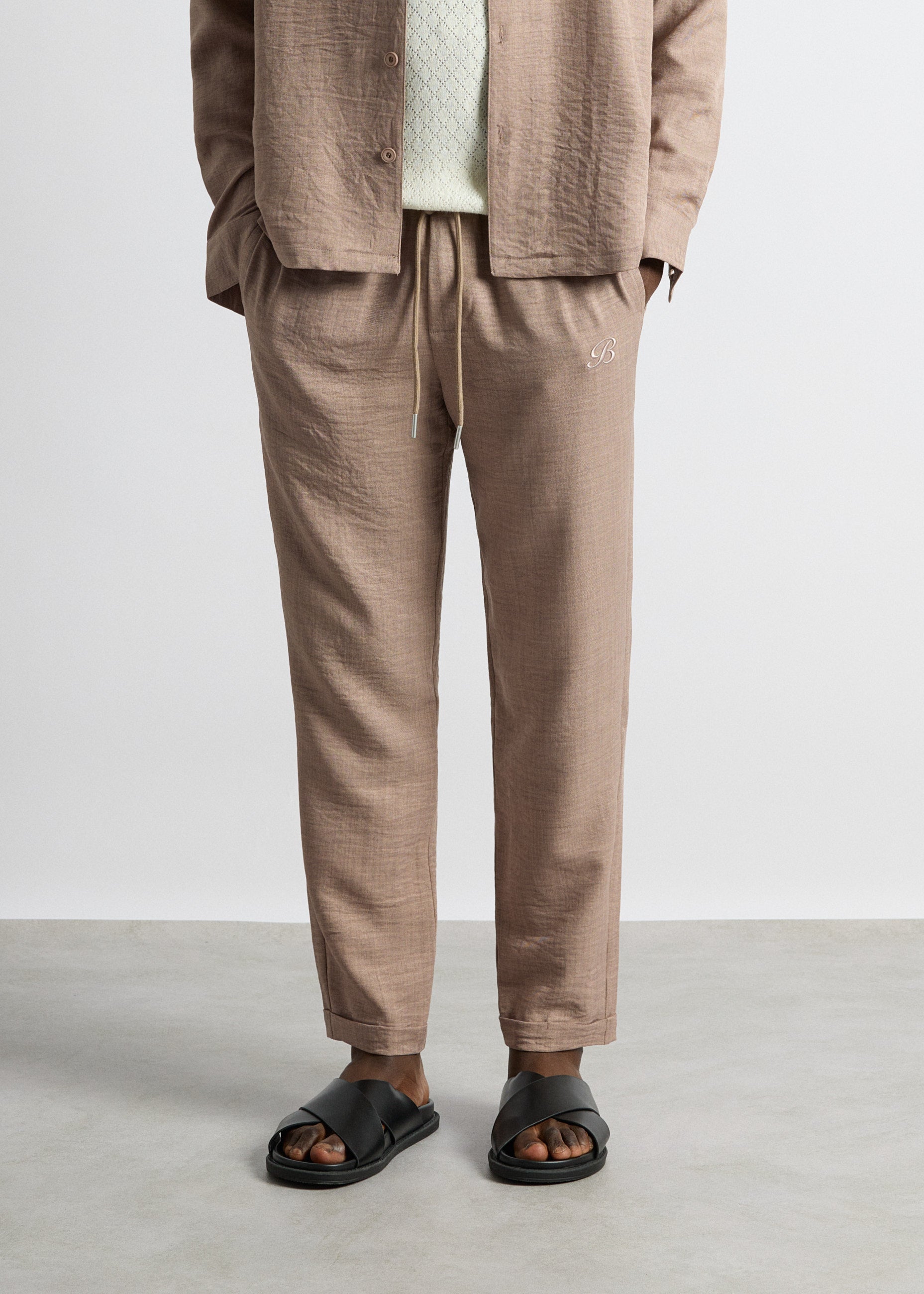 Linen Look Pants