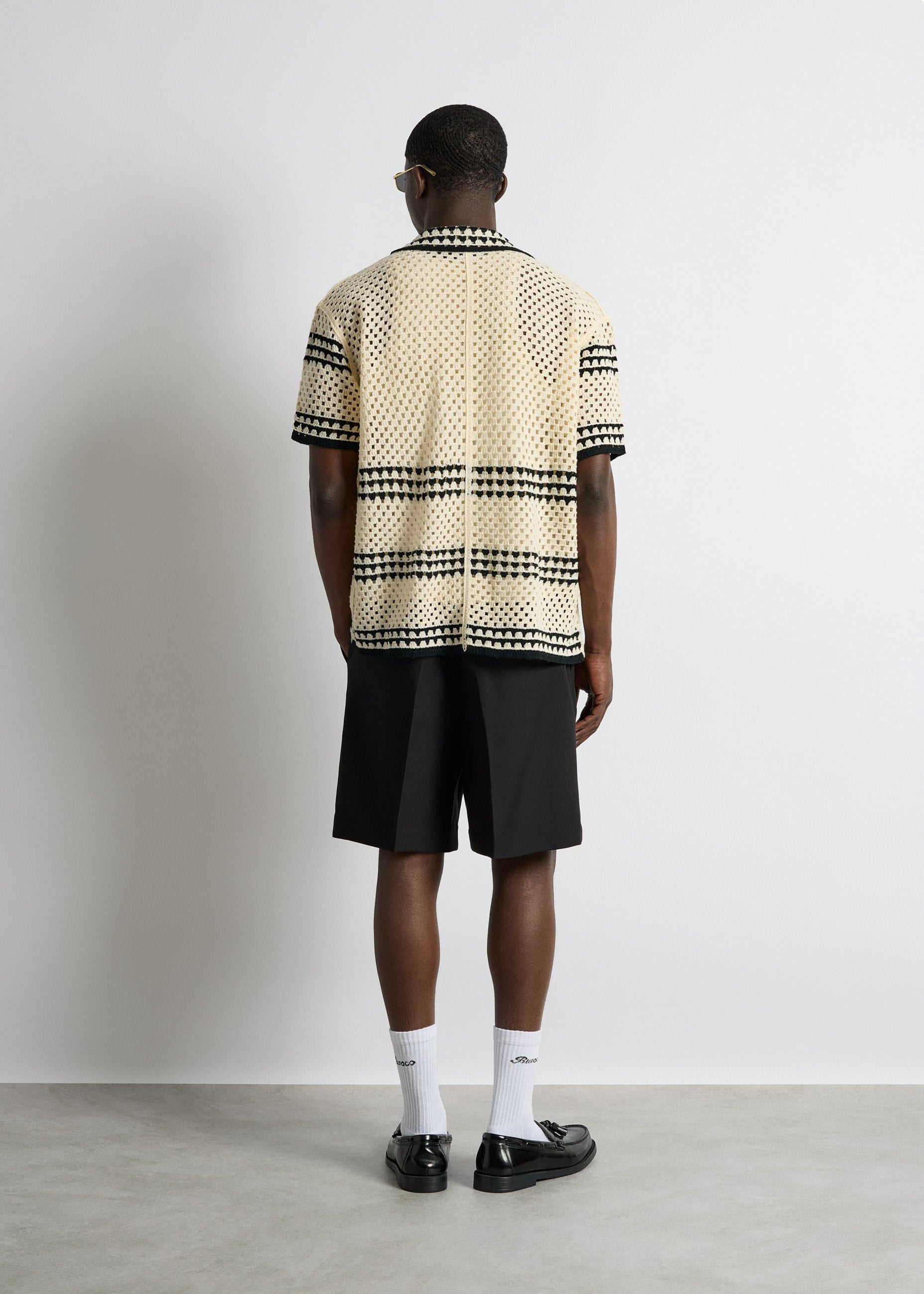 Crochet Bicolor Shirt