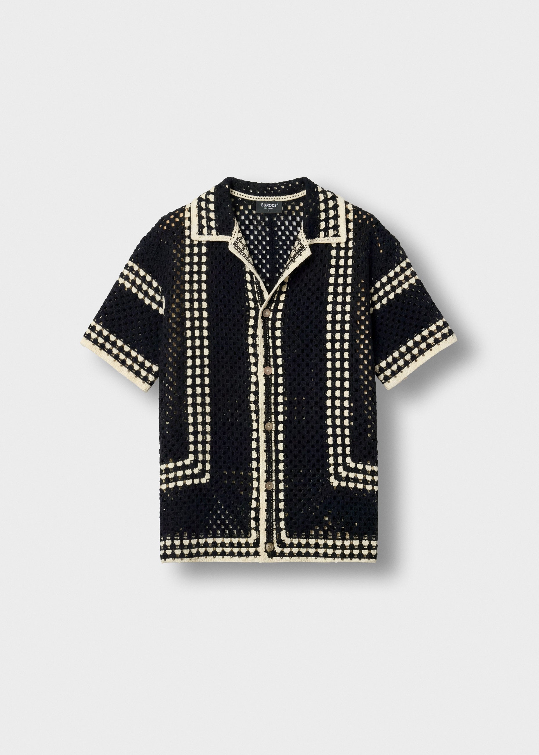 Crochet Bicolor Shirt