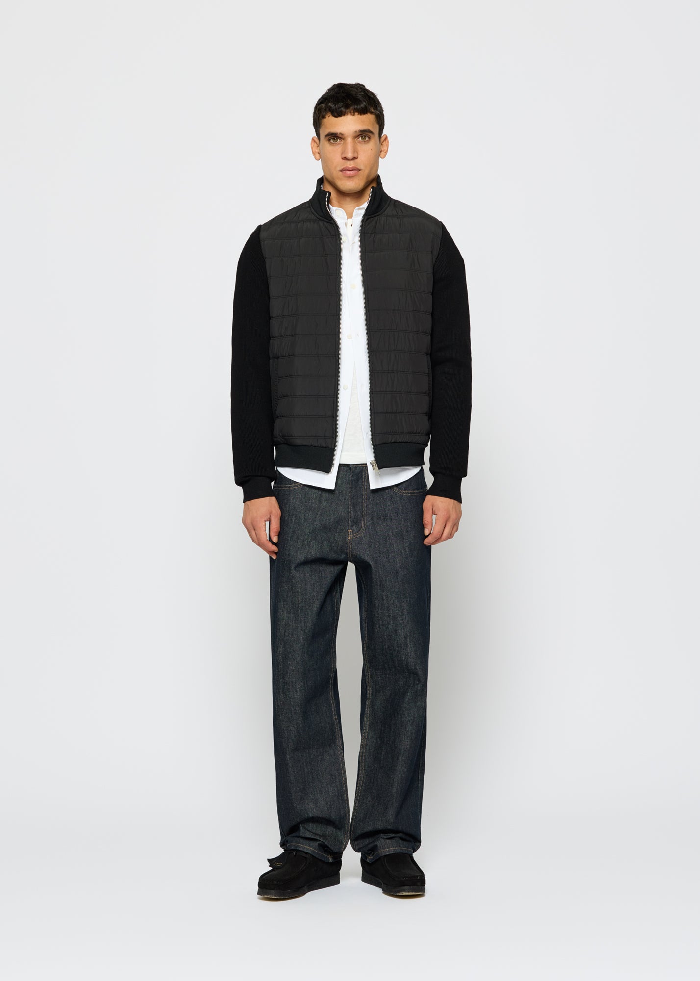 Contrast Padded Jacket