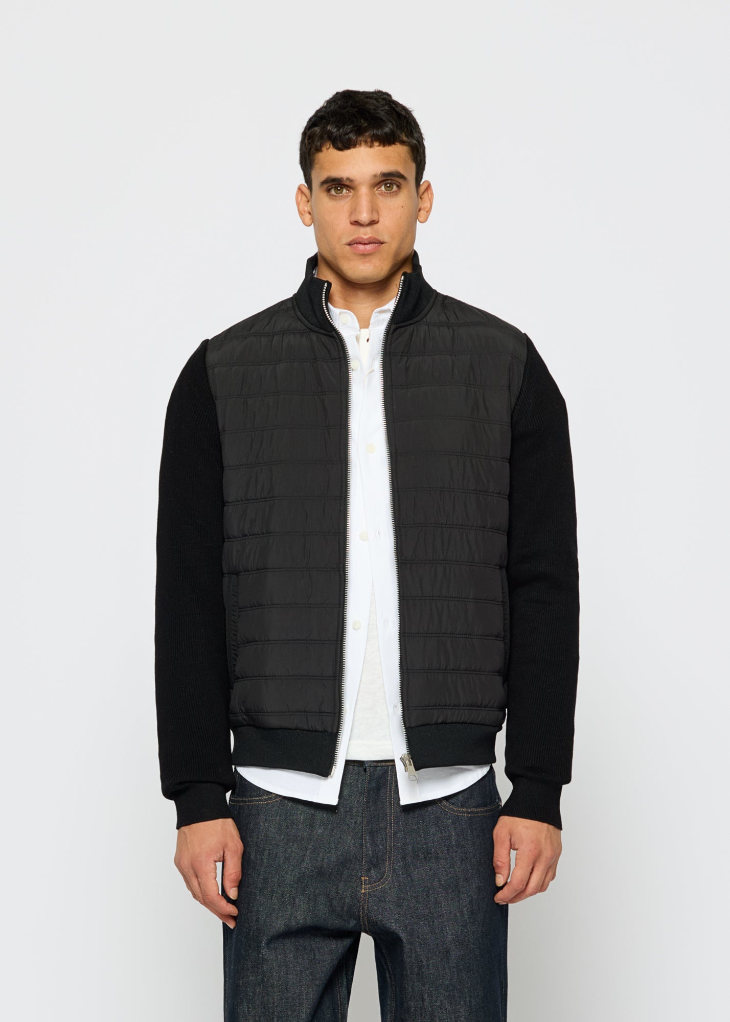 Contrast Padded Jacket